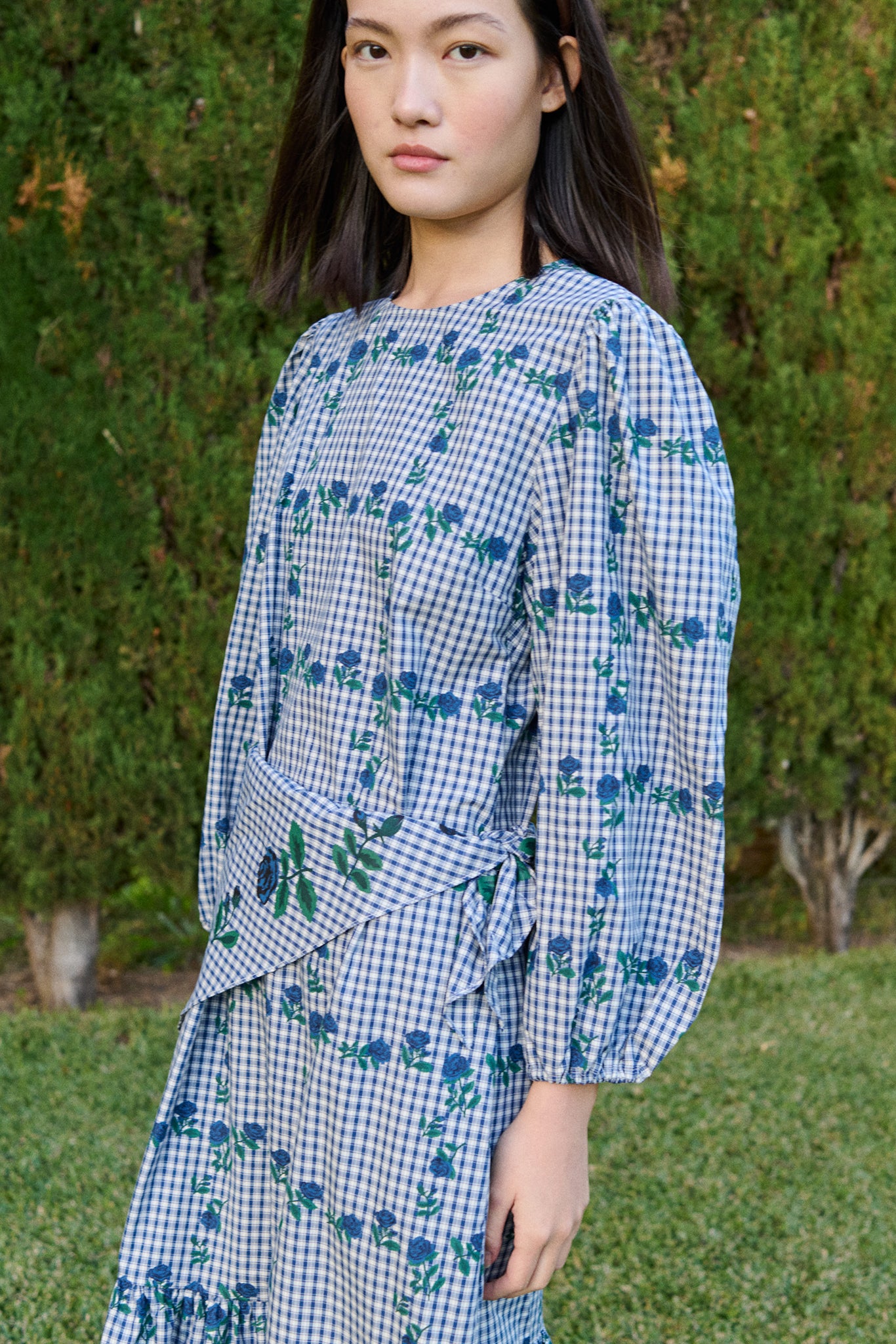ROBE STYLE BANDANA ROSES
