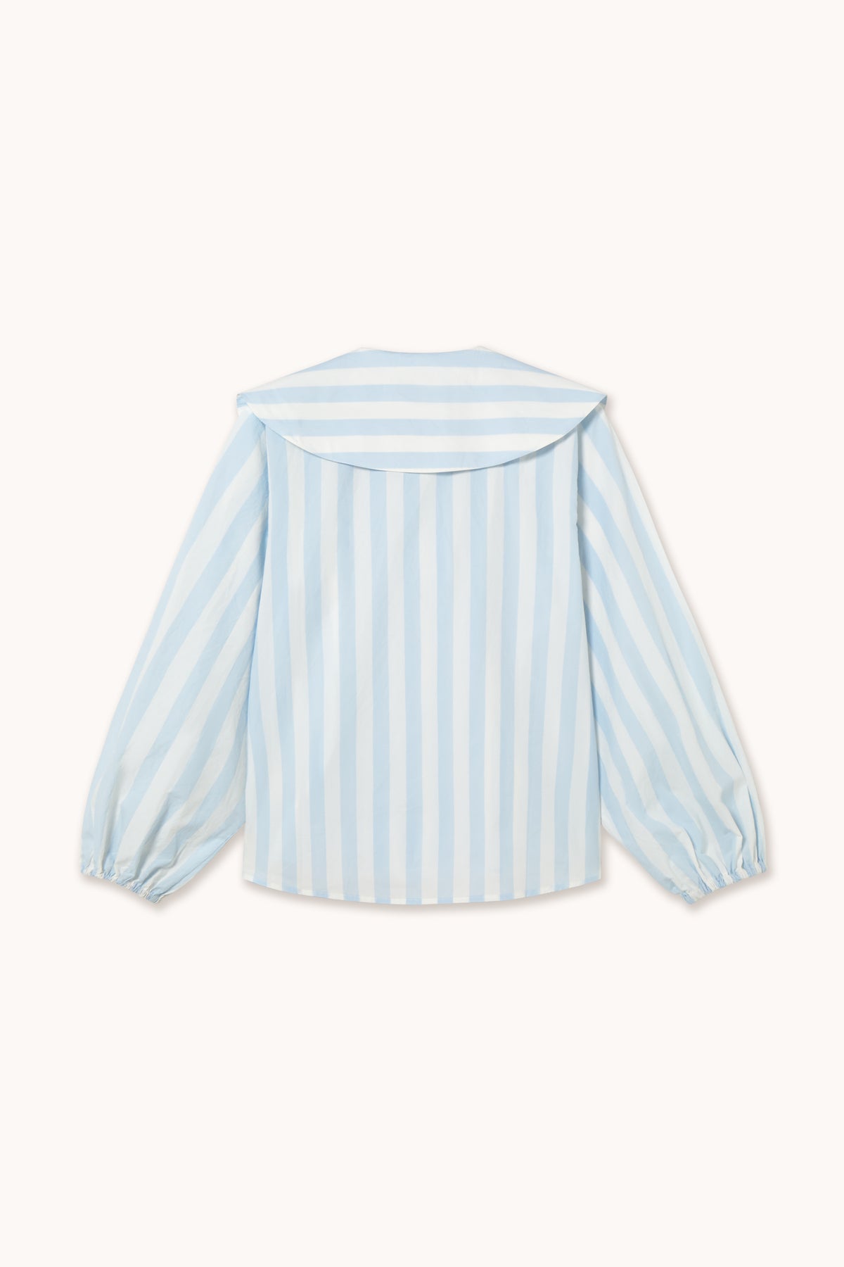 BLOUSE À DOUBLE BOUTONNAGE À RAYURES