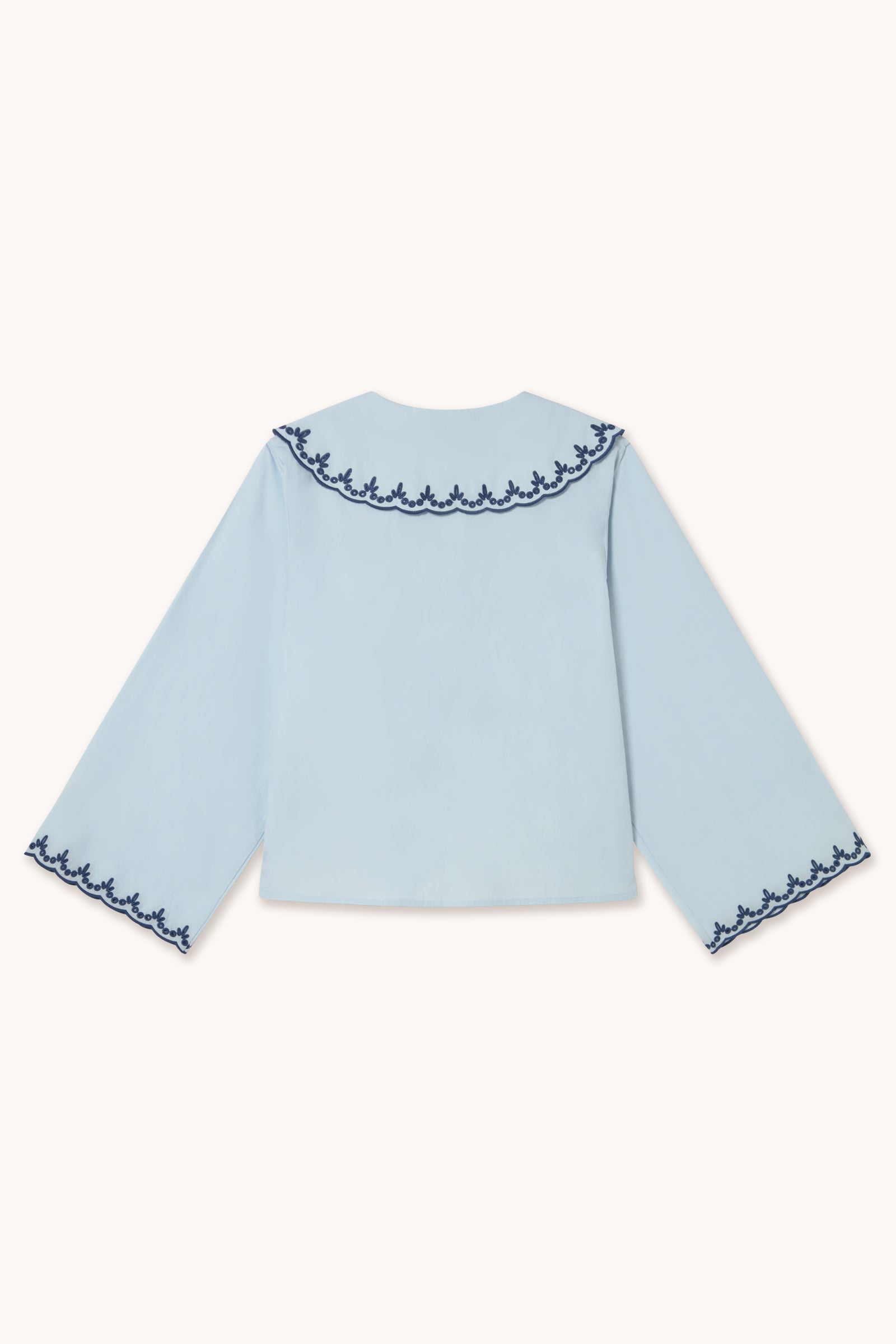CHEMISE À ENCOLURE BRODÉE