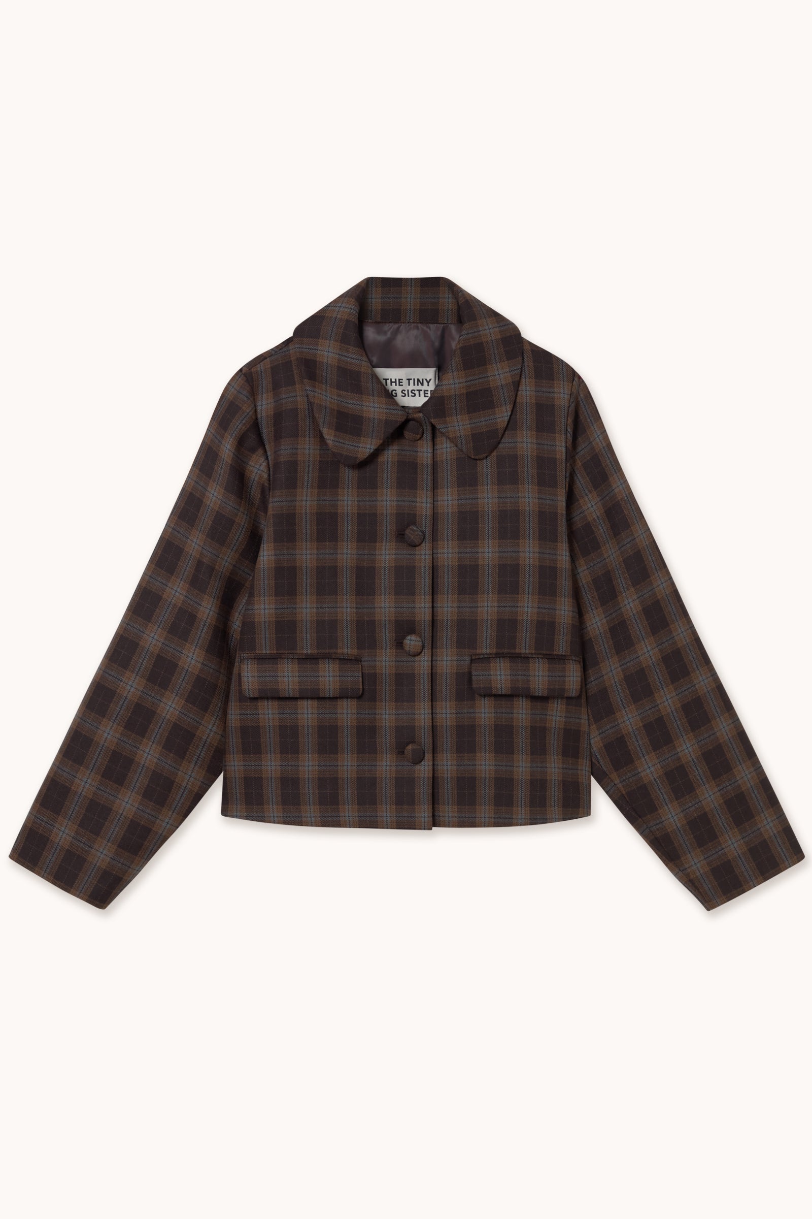 CHECK SHORT JACKET