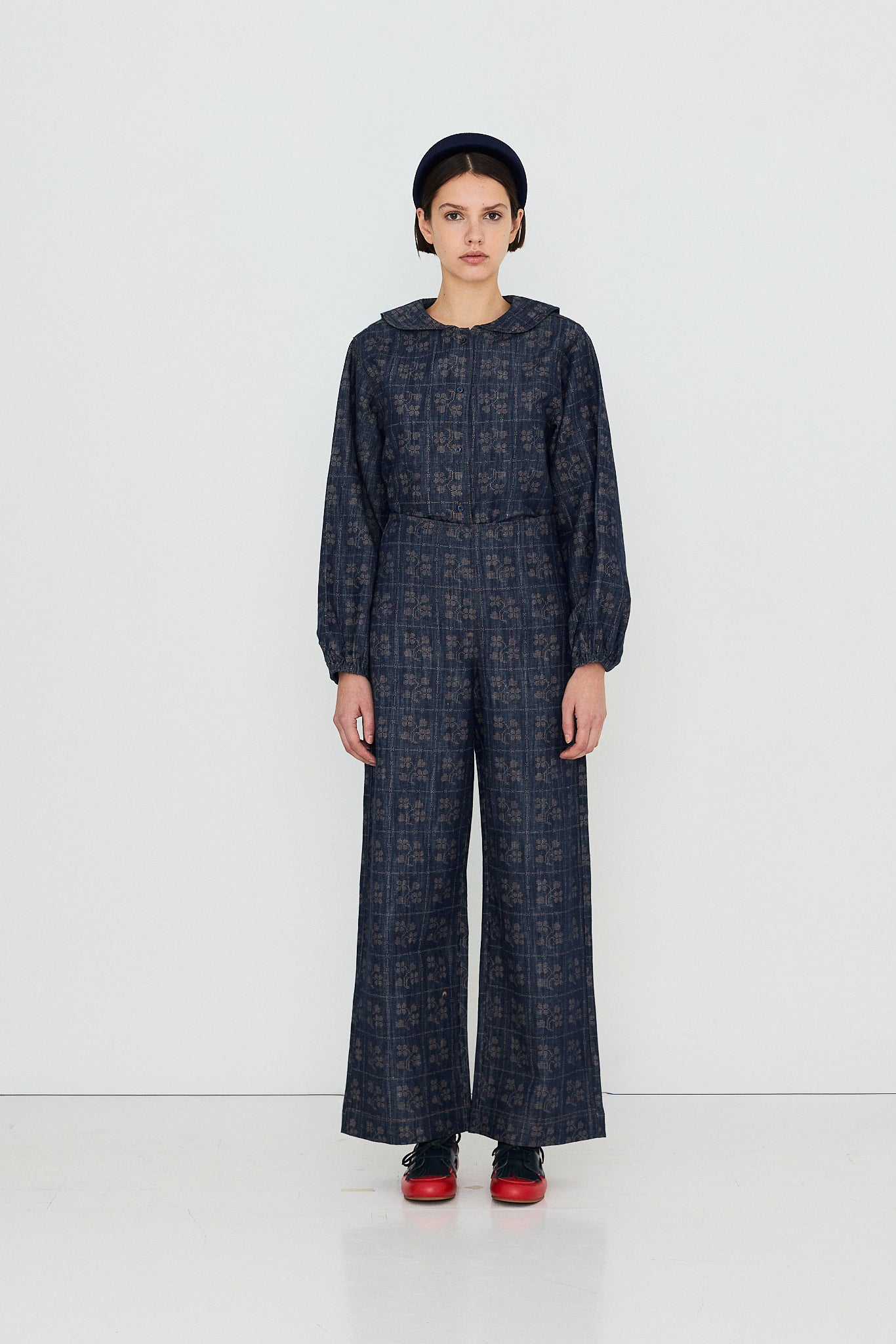 DENIMBLUSE DOTS FLOWERS