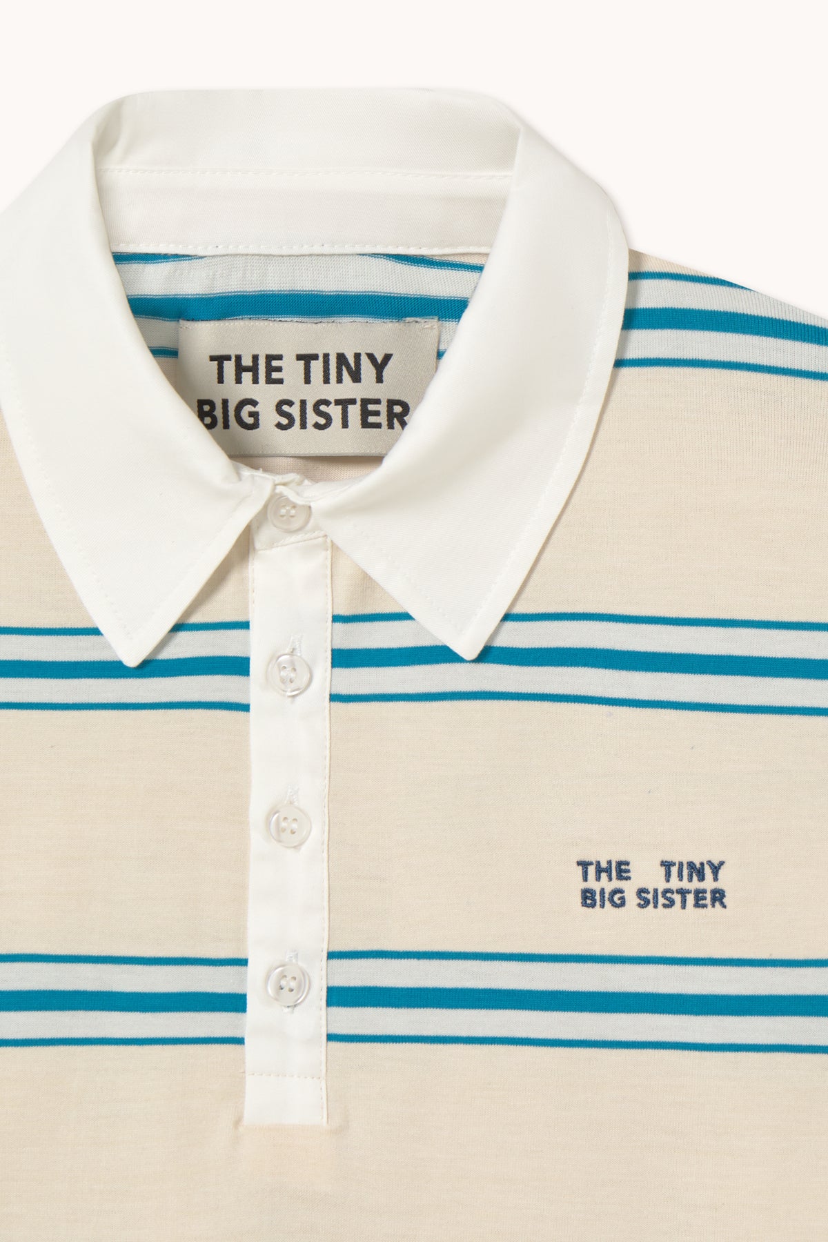 STRIPED POLO TEE