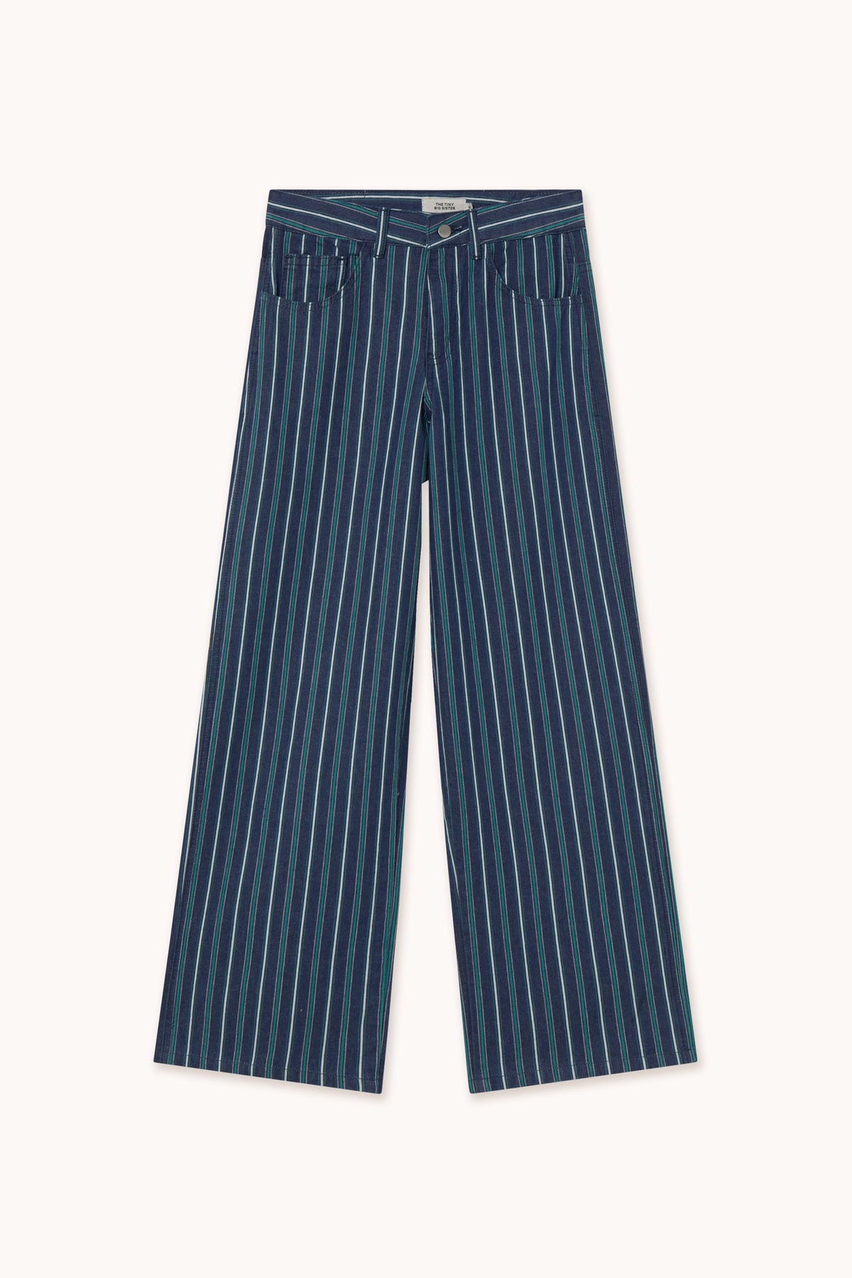 STRIPED BERTA LONG JEANS