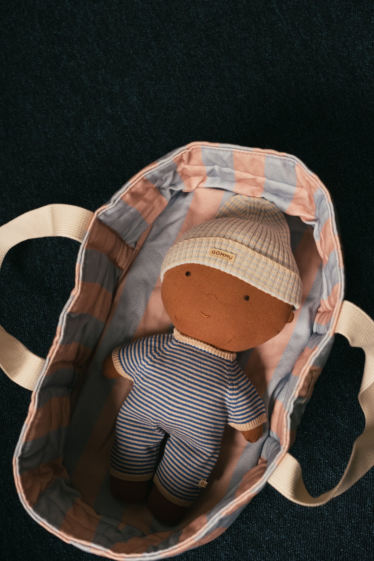 GOMMU BIG STRIPES BASSINET
