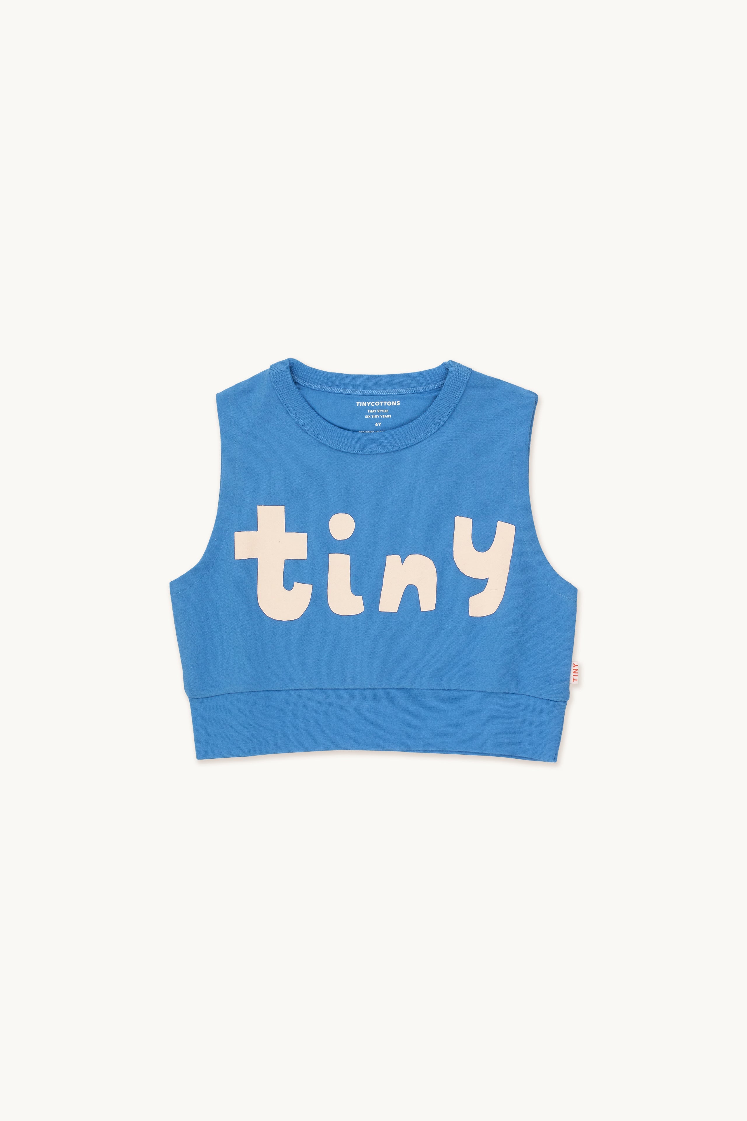 TINY SLEEVELESS SWEATSHIRT