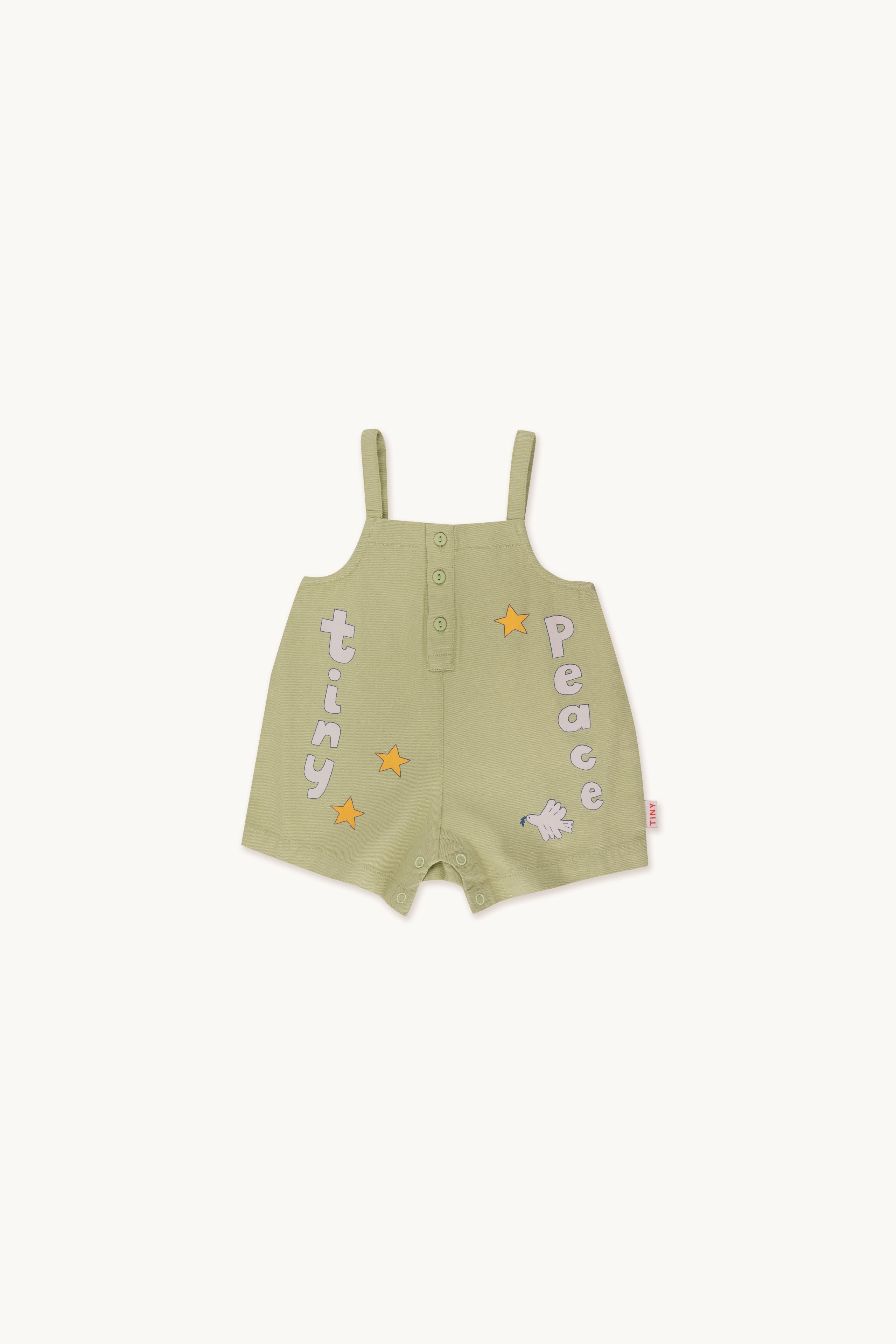 TINY PEACE BABY DUNGAREE