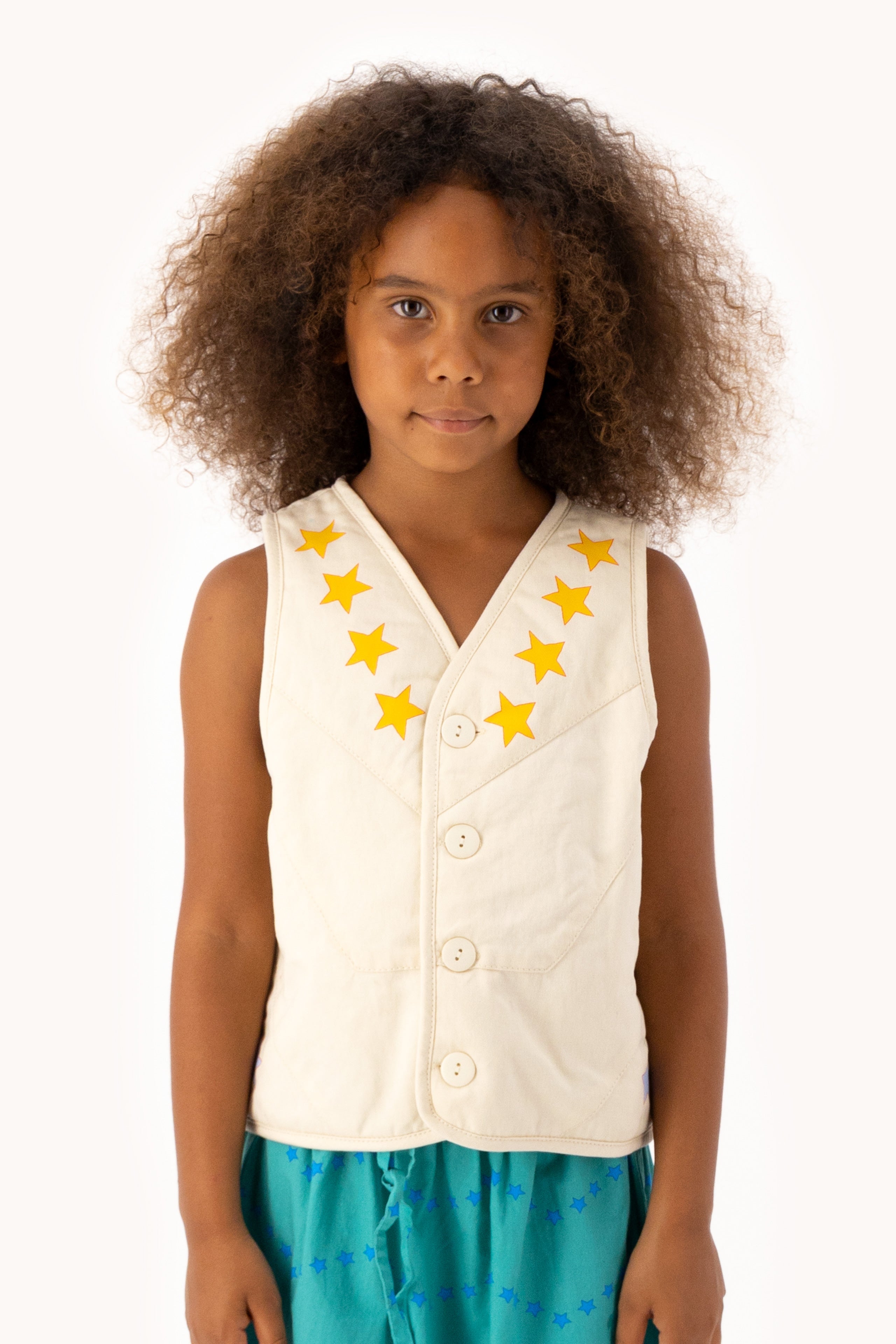PADDED STARS VEST