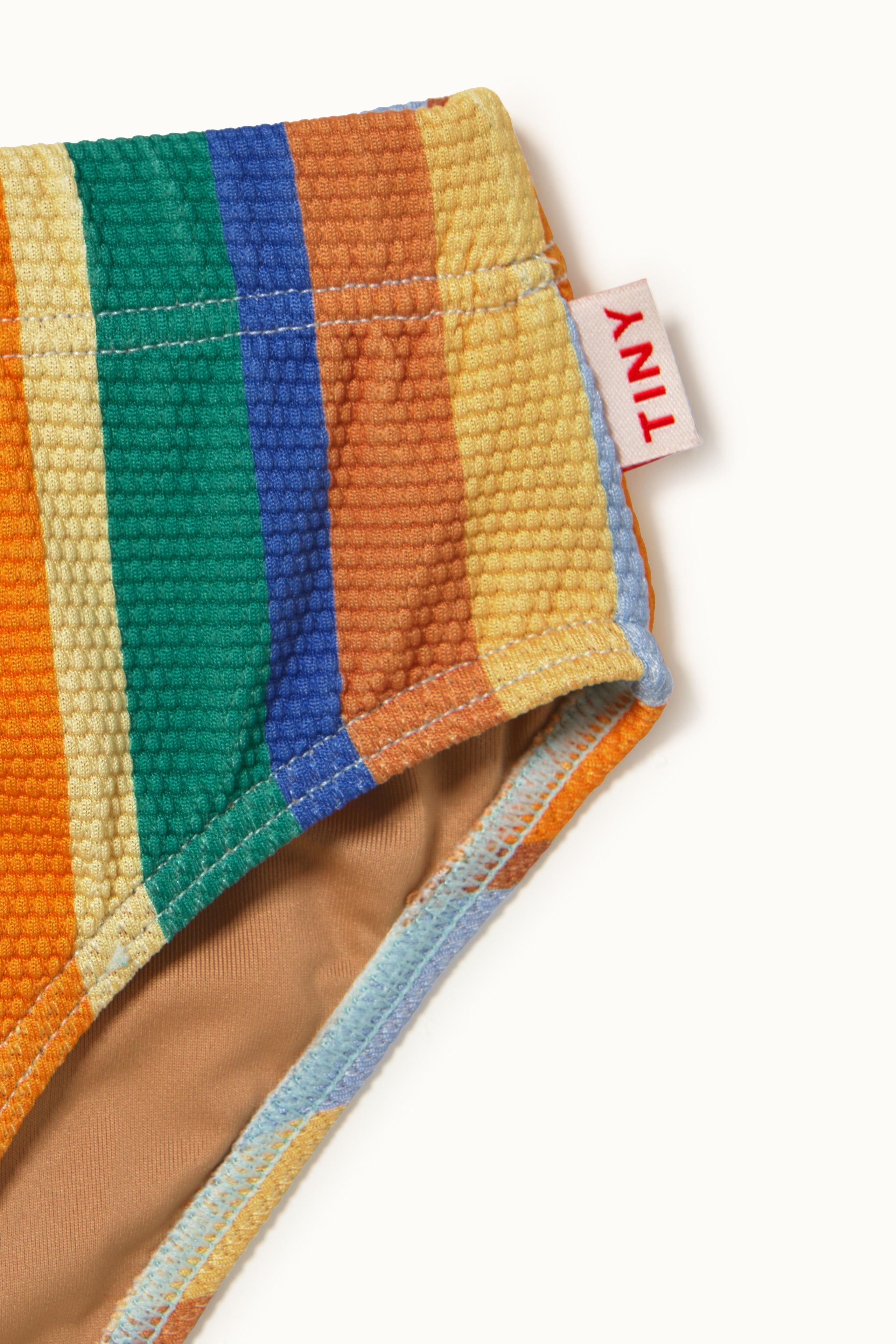 MULTICOLOR STRIPES SWIM SET