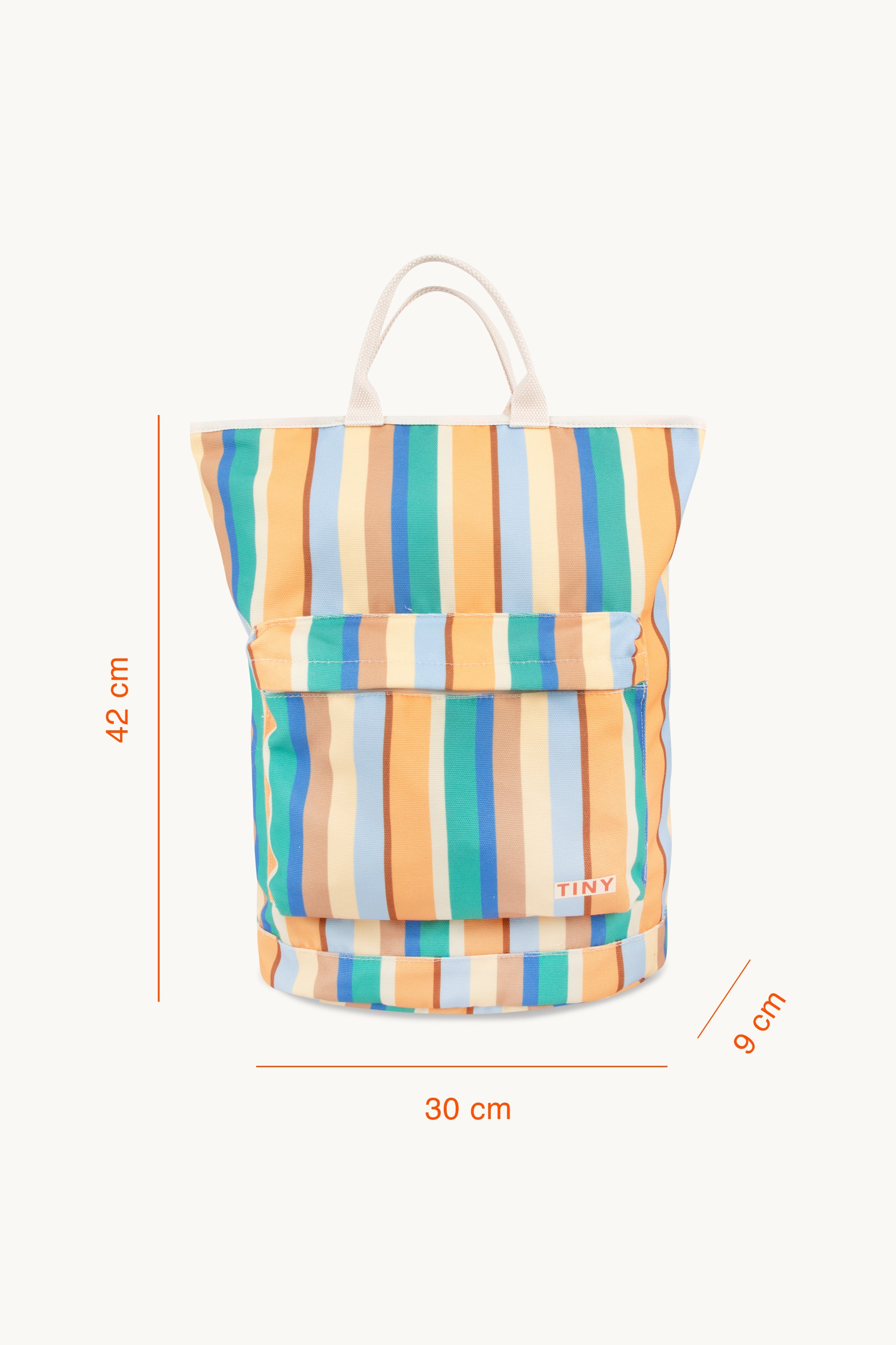 MEHRFARBE STRIPES TOTEPACK