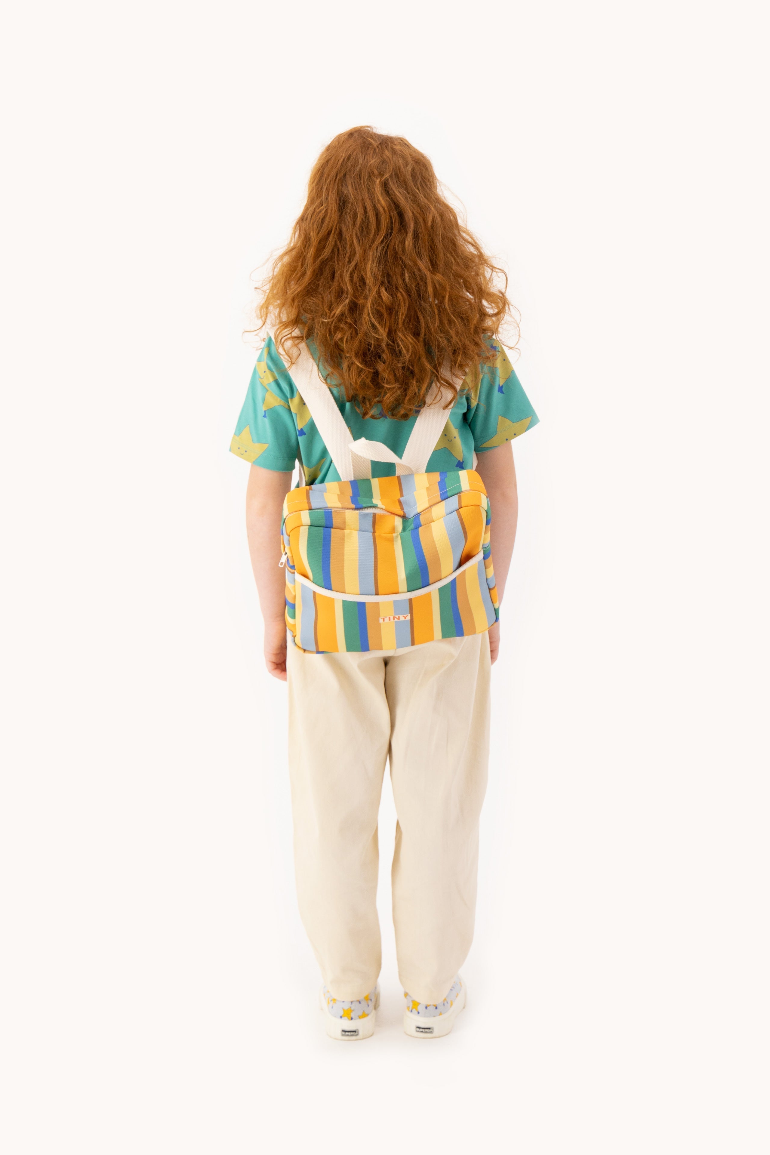 MULTICOLOR STRIPES TODDLER BACKPACK