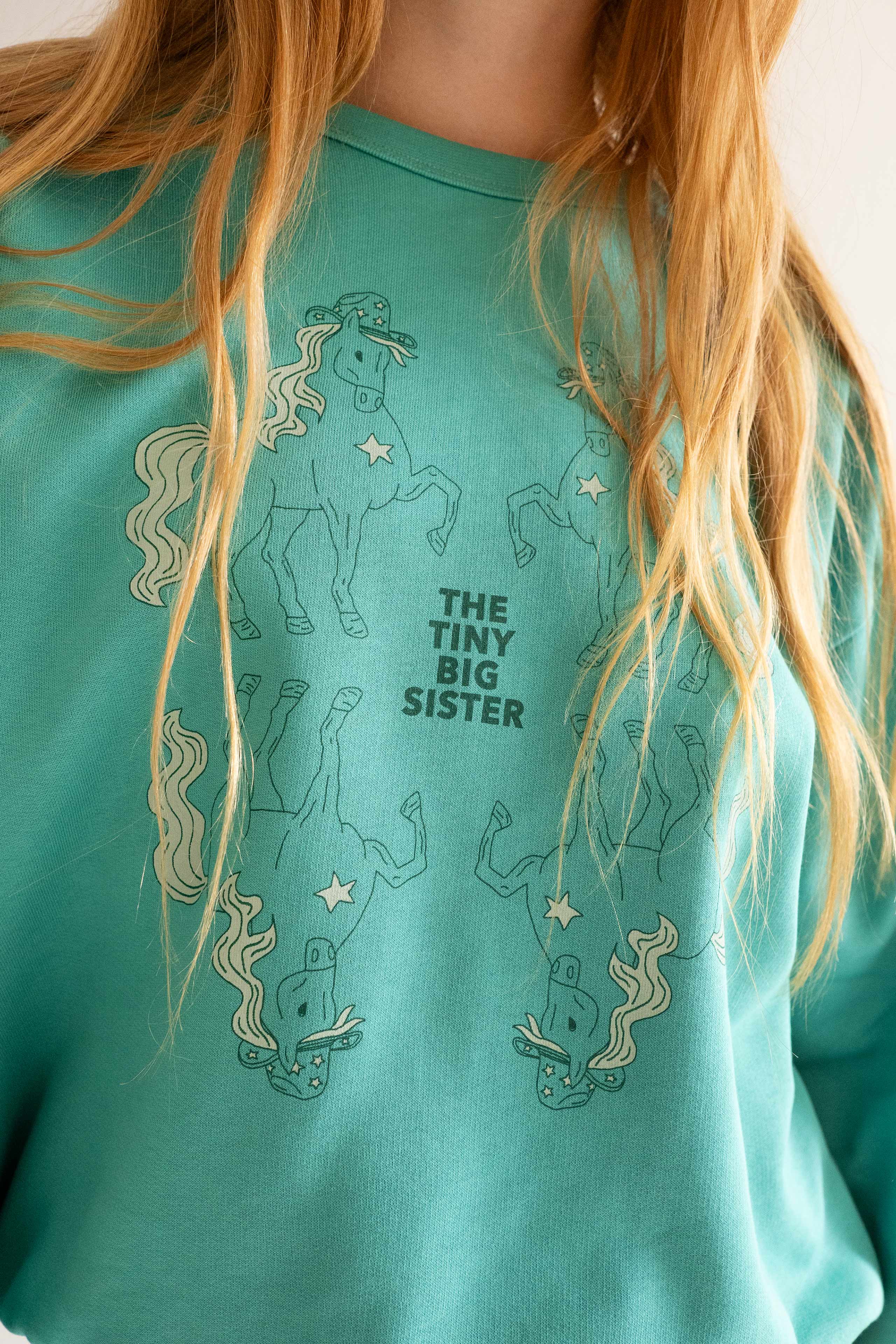 “MIRROR HORSES” SWEATSHIRT