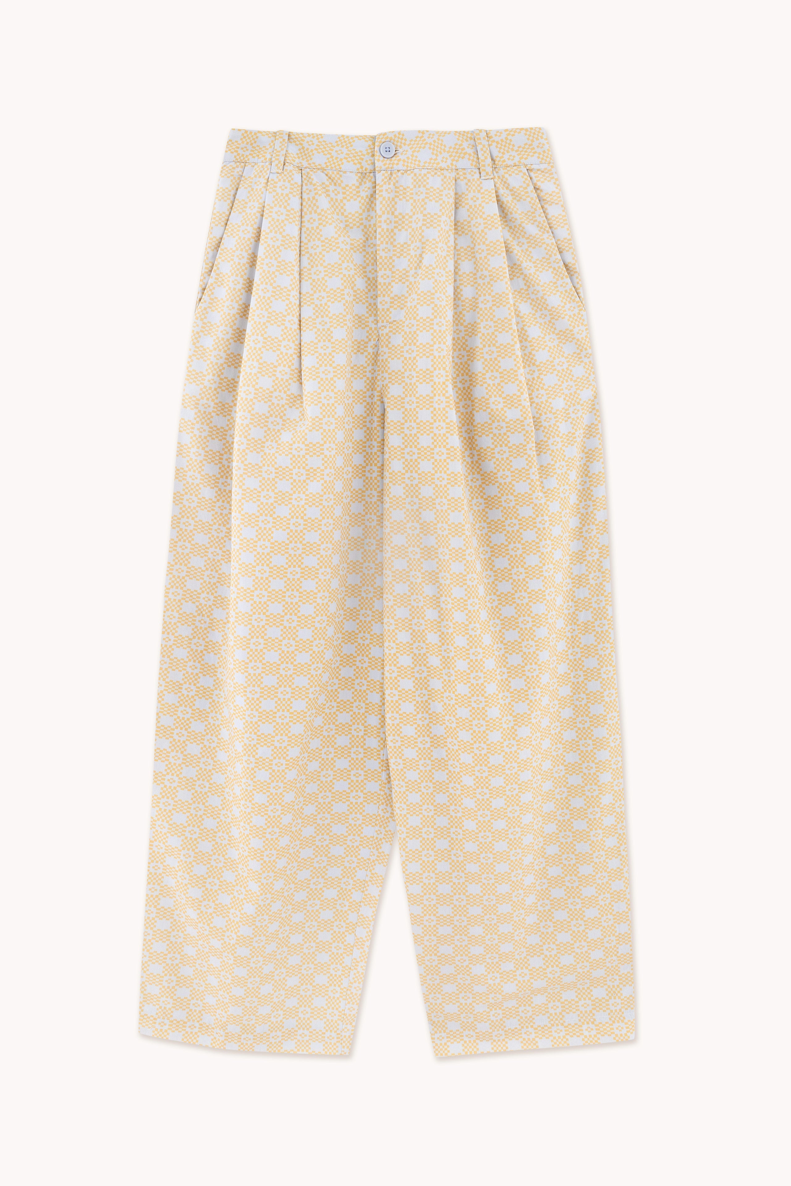 GEOMETRIC PANTALÓN PIERNA BARRIL