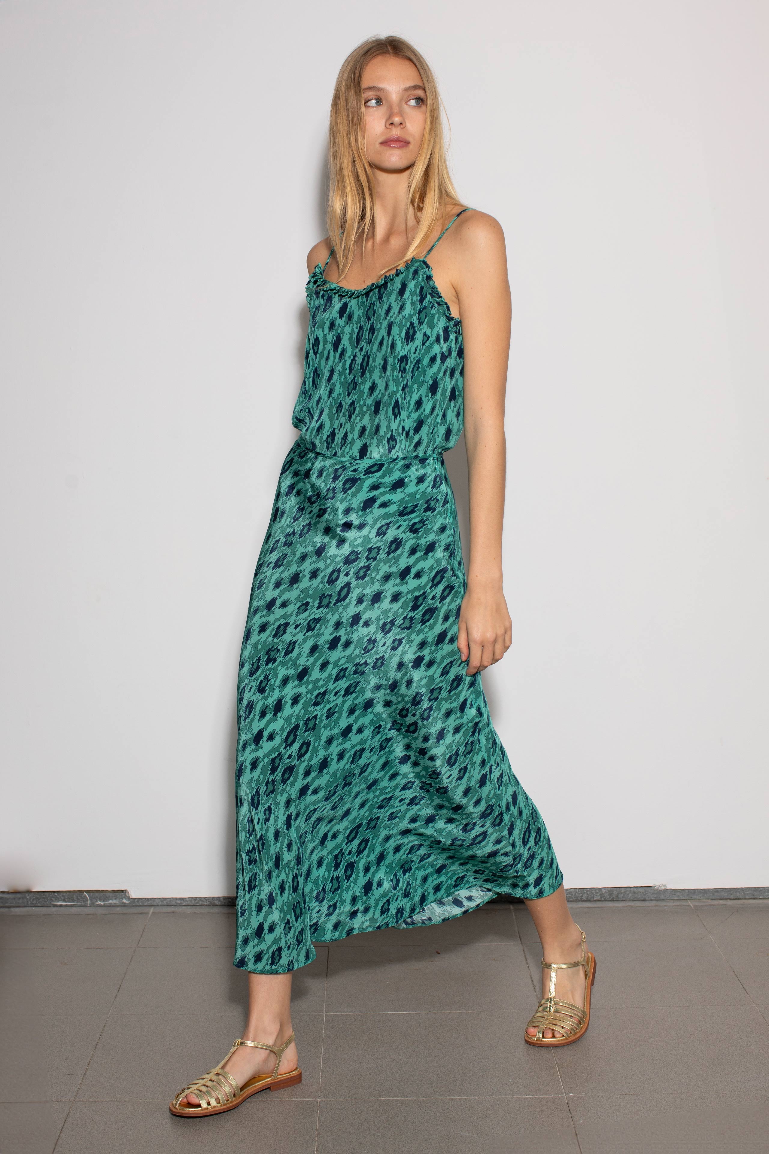 IKAT BIAS CUT SKIRT