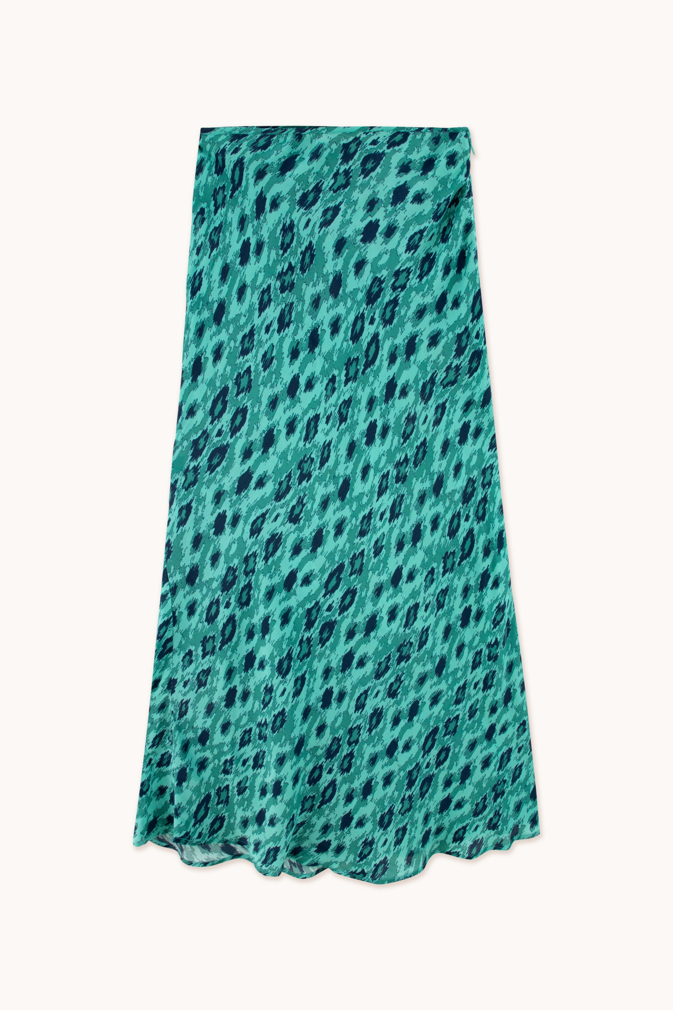 IKAT BIAS CUT SKIRT