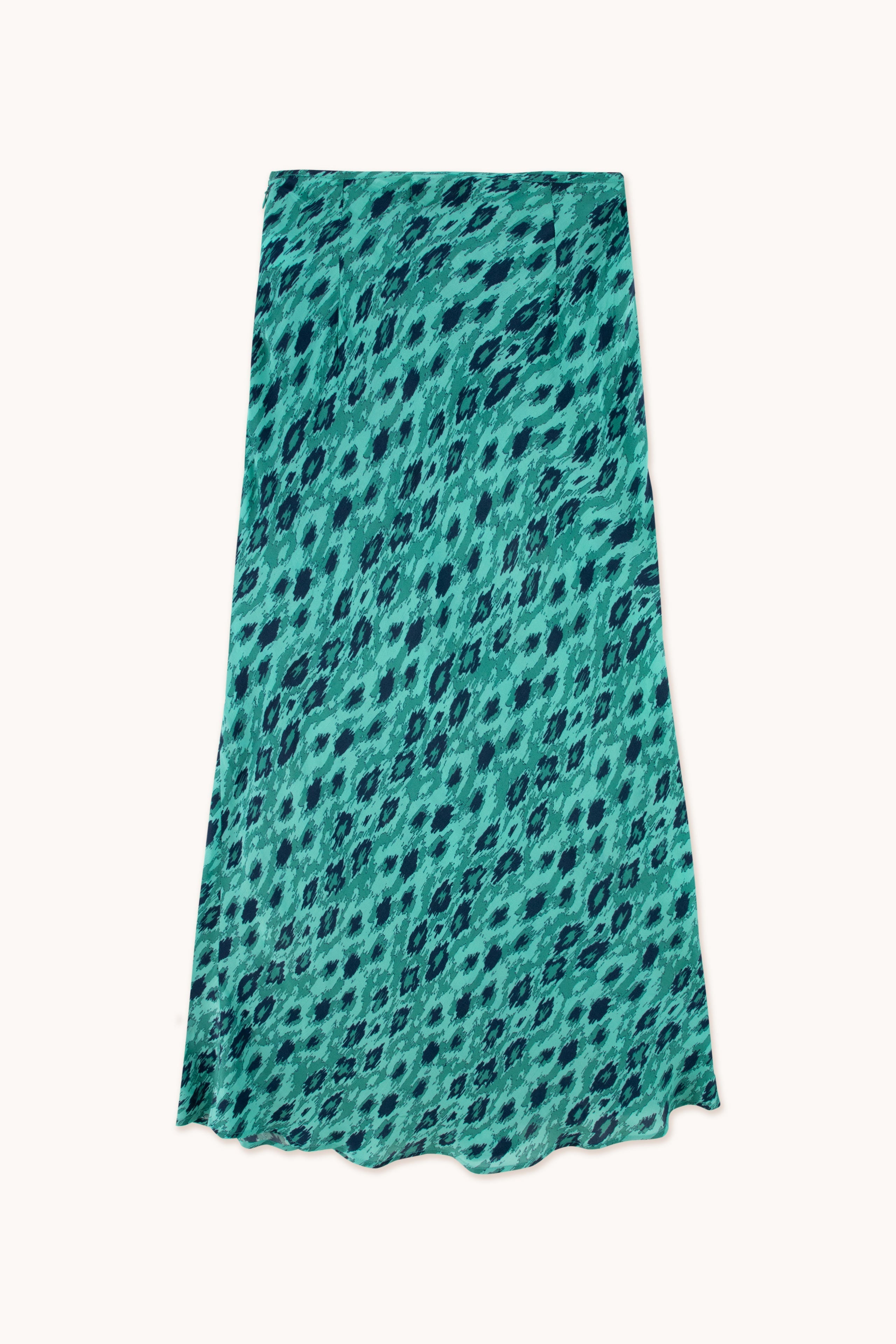 IKAT BIAS CUT SKIRT