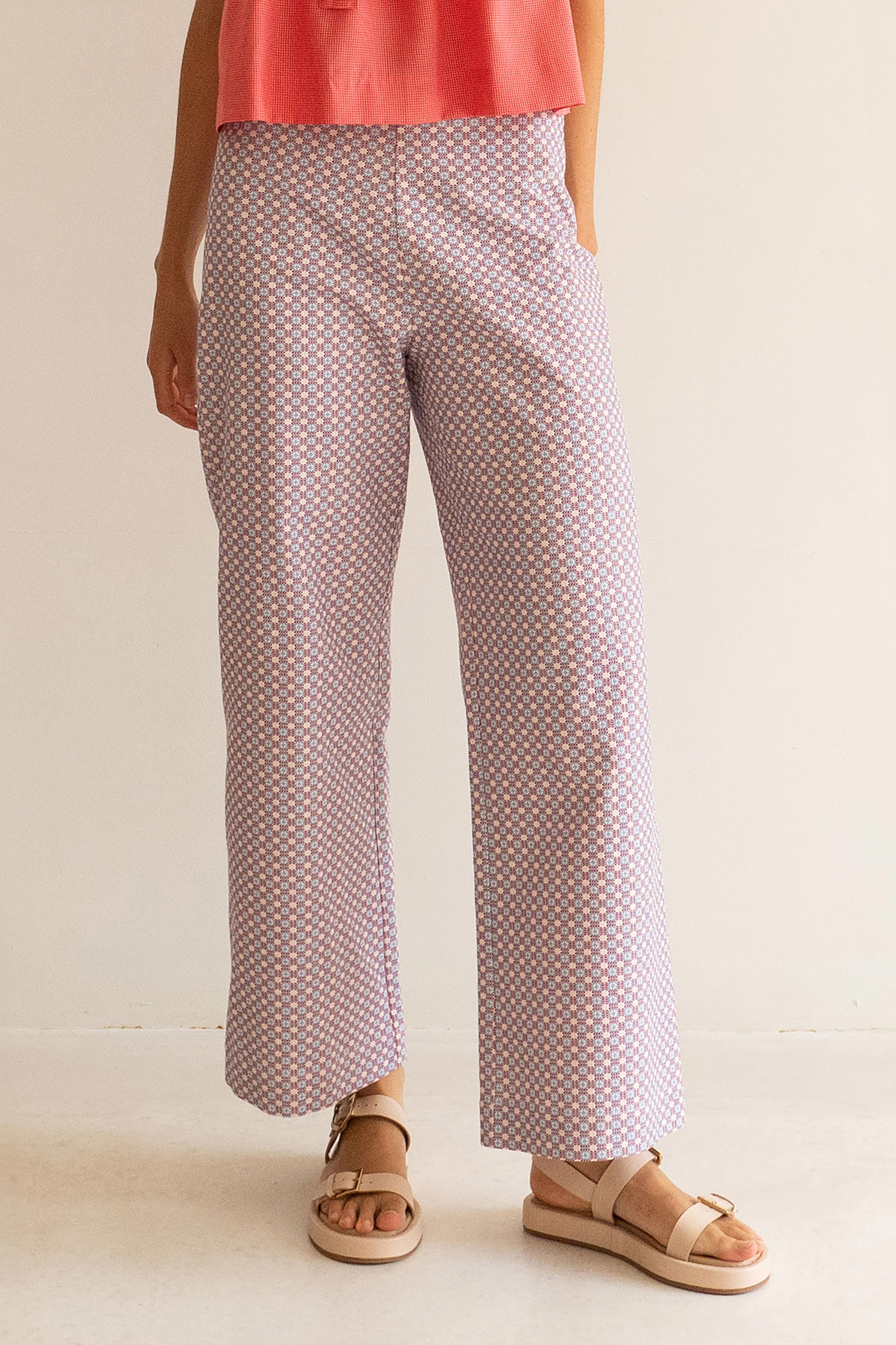PANTALÓN JACQUARD WIDE