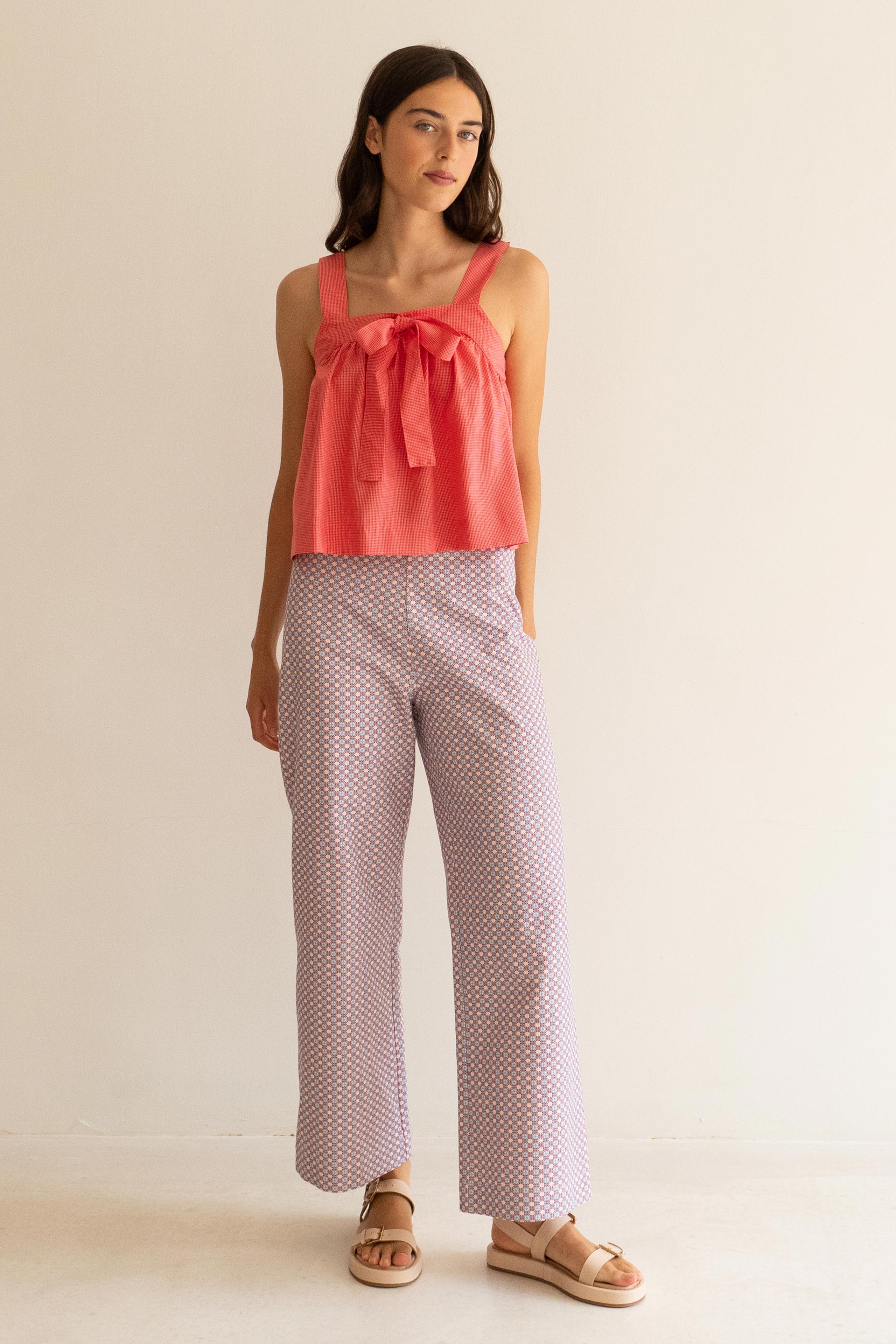 PANTALÓN JACQUARD WIDE