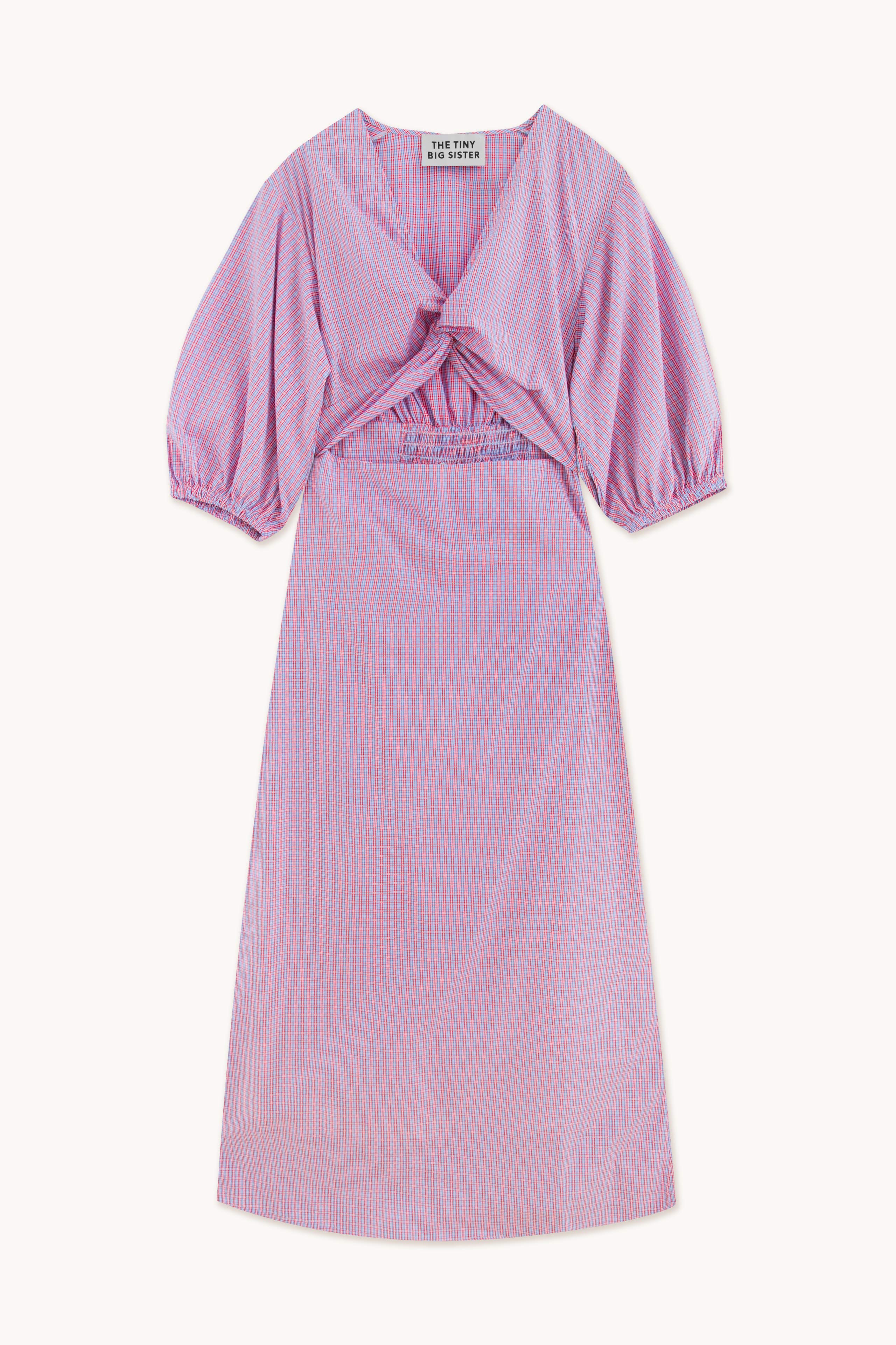V-NECK DRESS