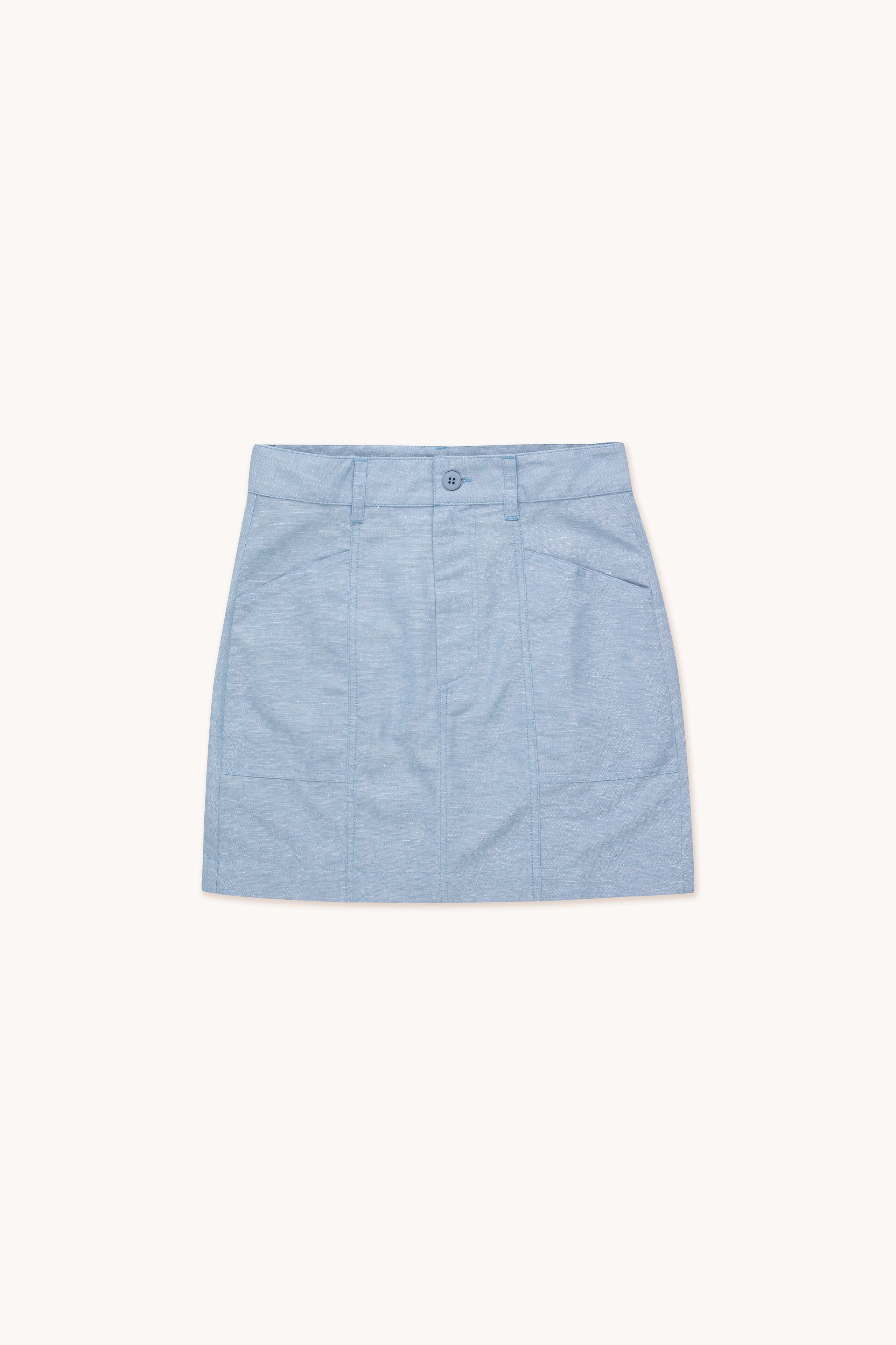 POCKETS SHORT SKIRT