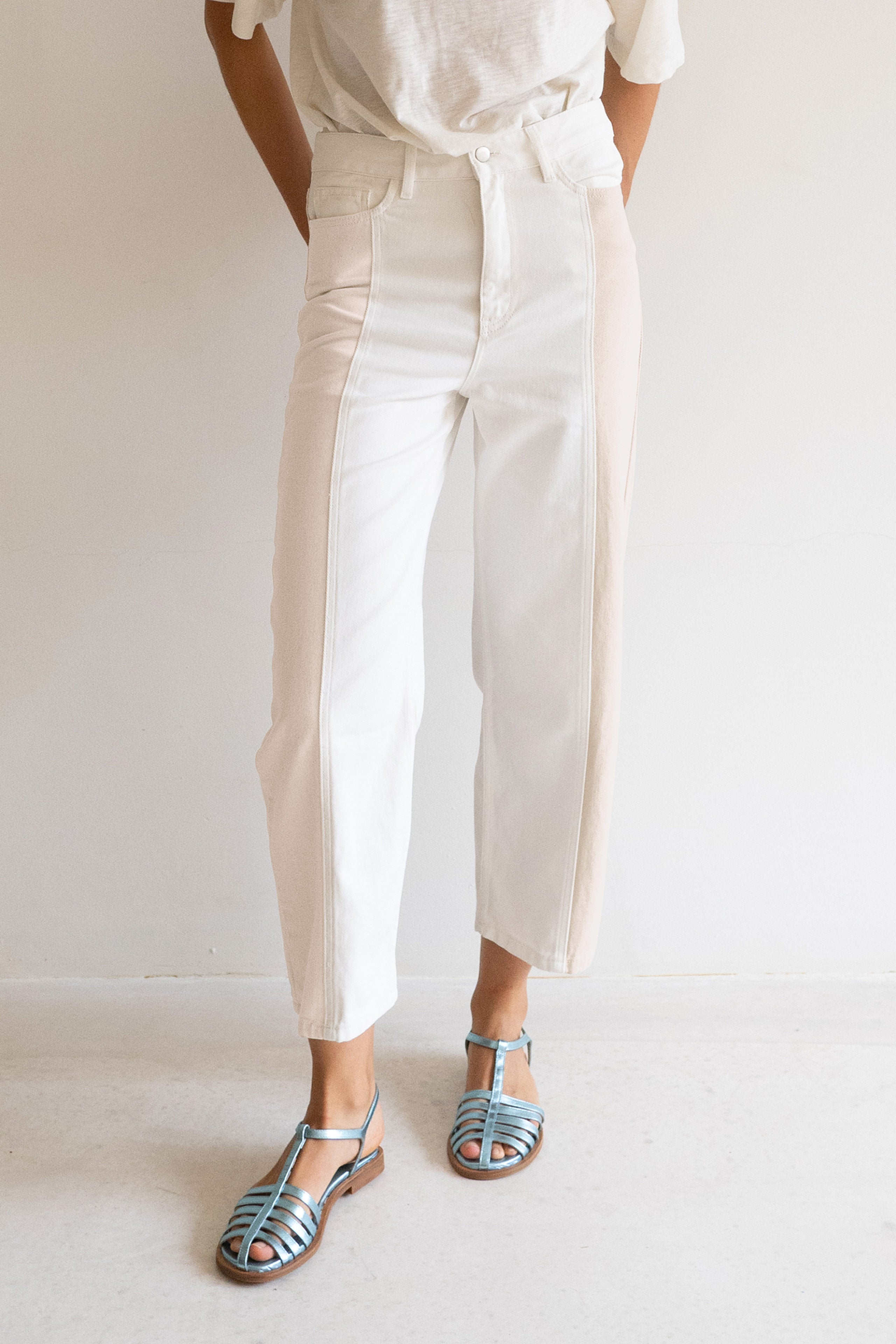 PANTALÓN BERTA COLOR BLOCKED