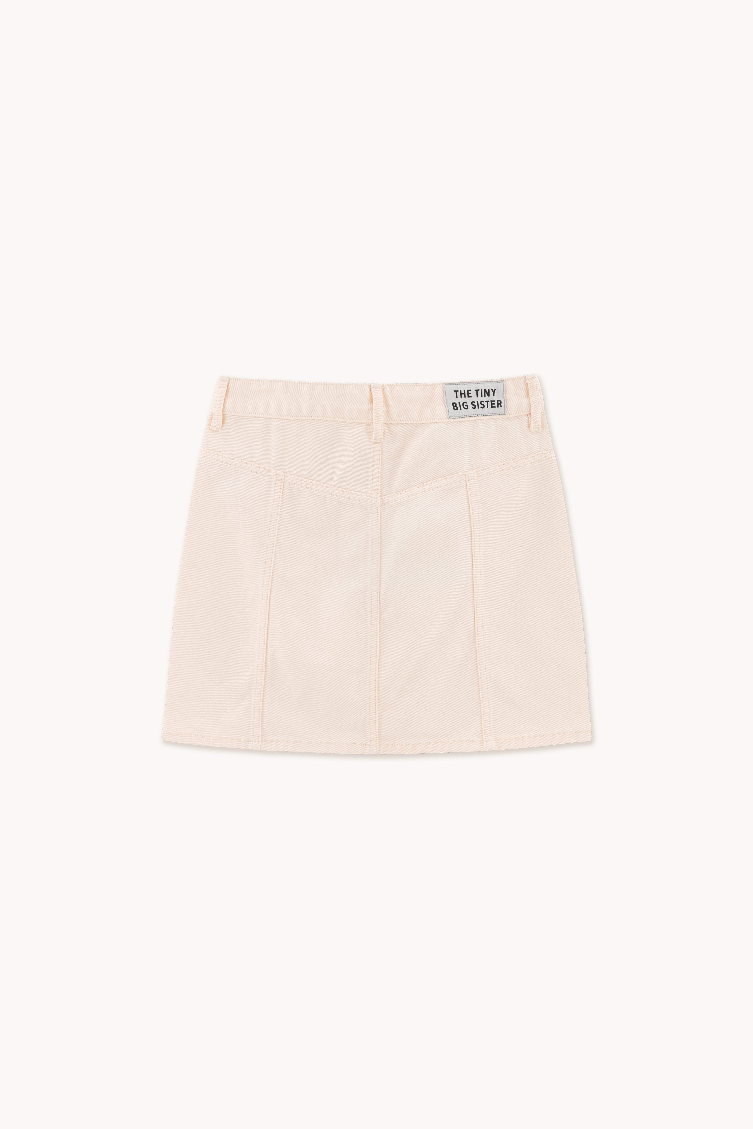 COLOR BLOCKED SKIRT