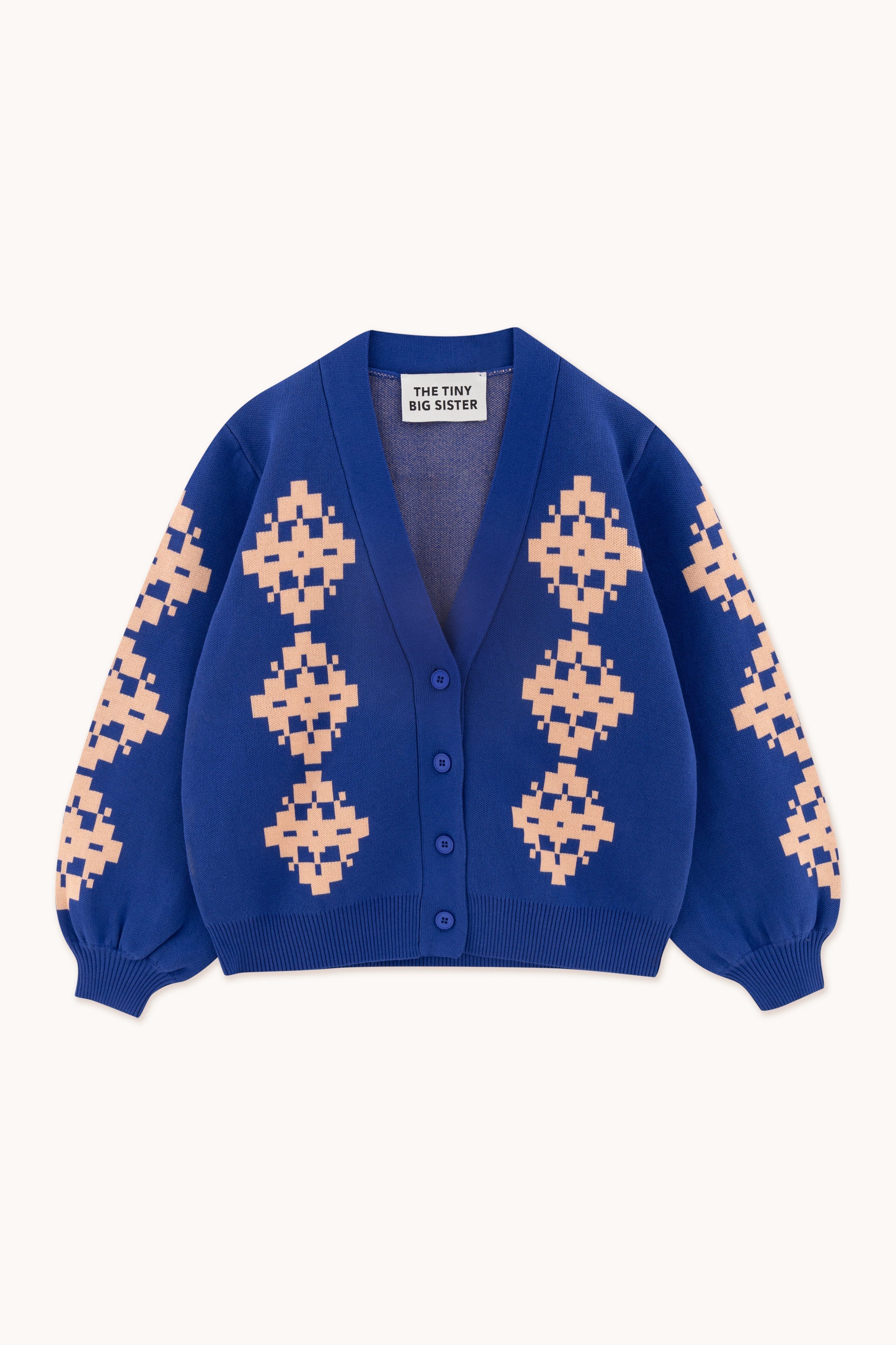 NORA JACQUARD CARDIGAN