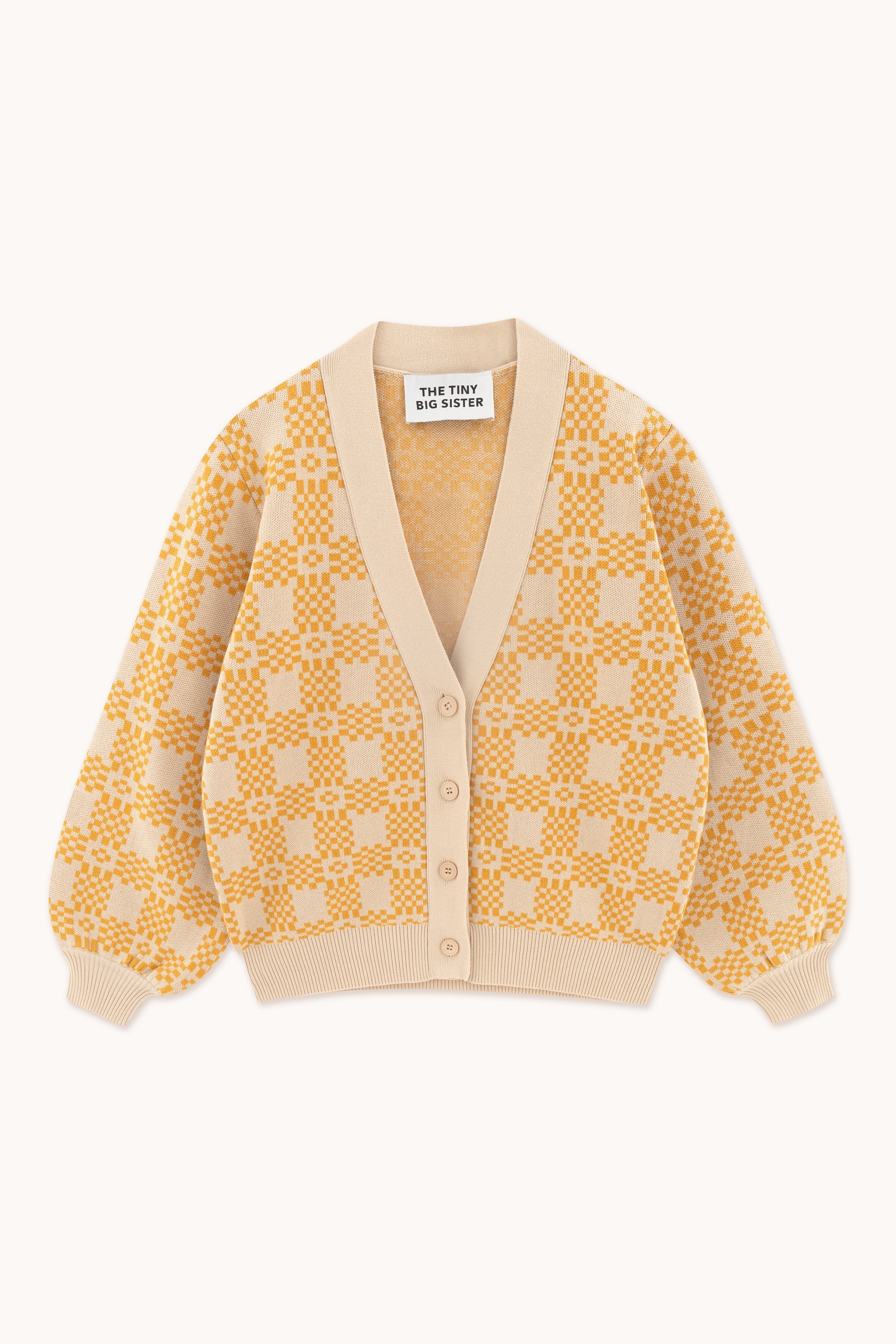 NORA JACQUARD CARDIGAN