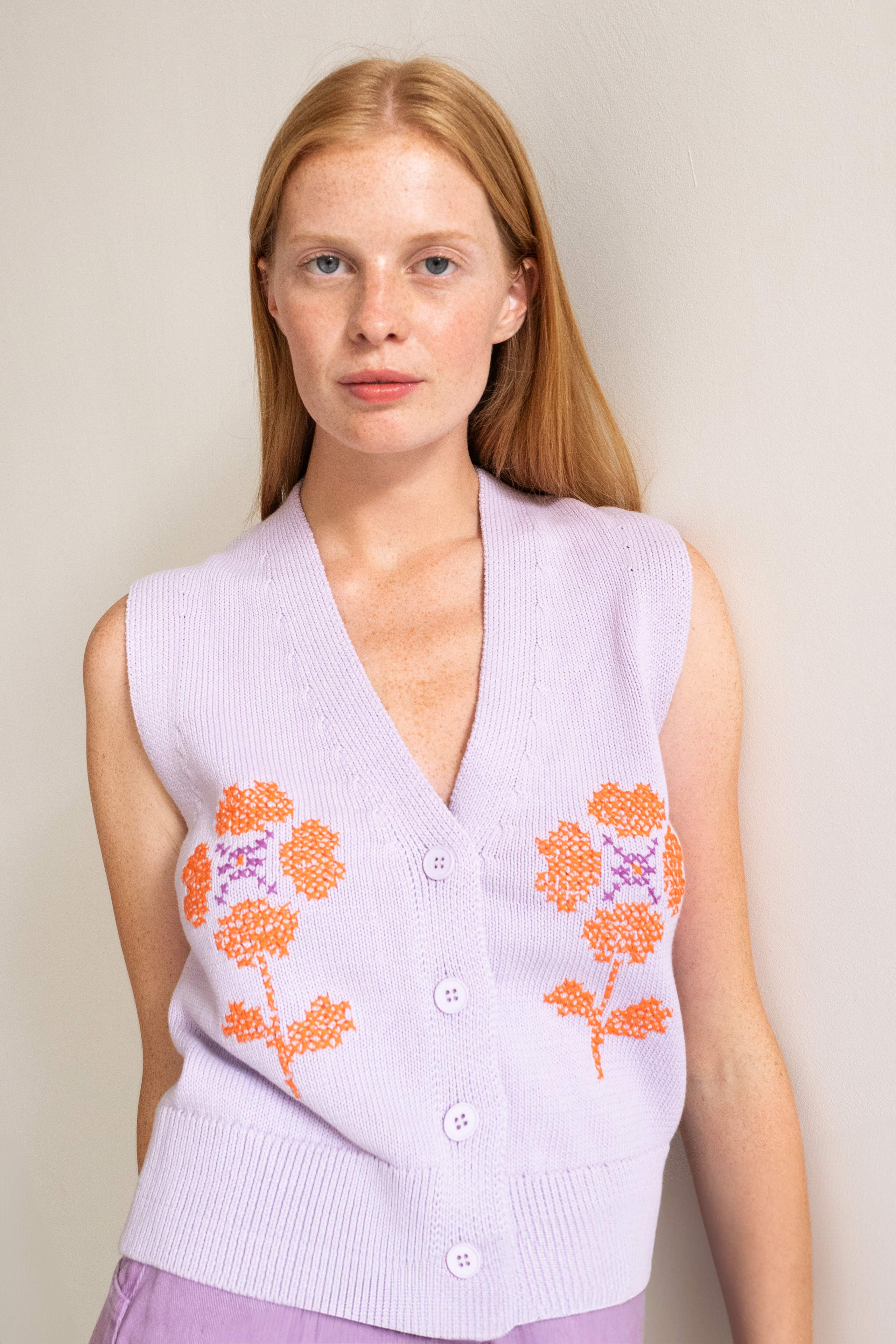 PATRIC EMBROIDERED VEST