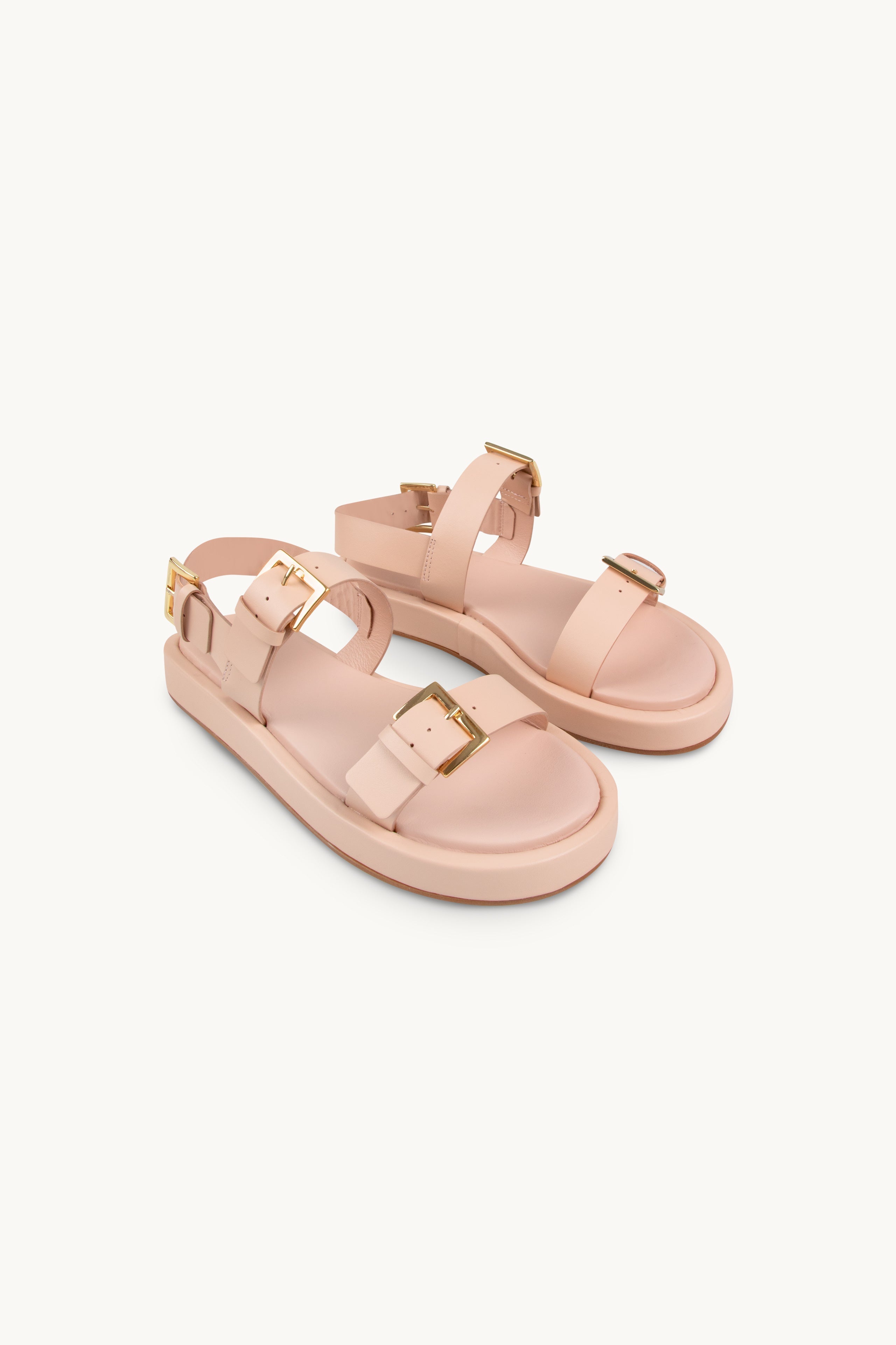 FLATFORM BUCKLES SANDALS