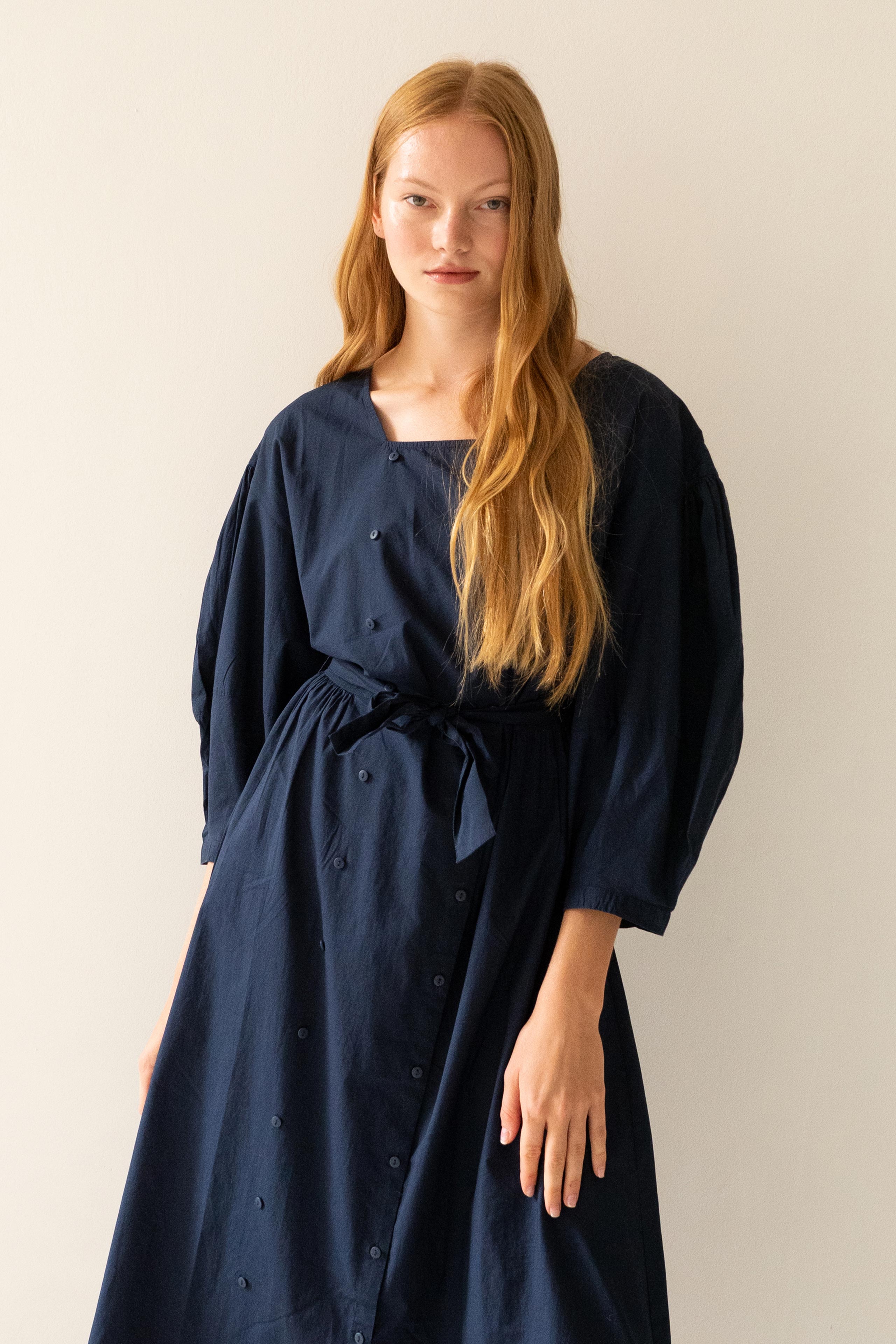 BUTTONED DRESS