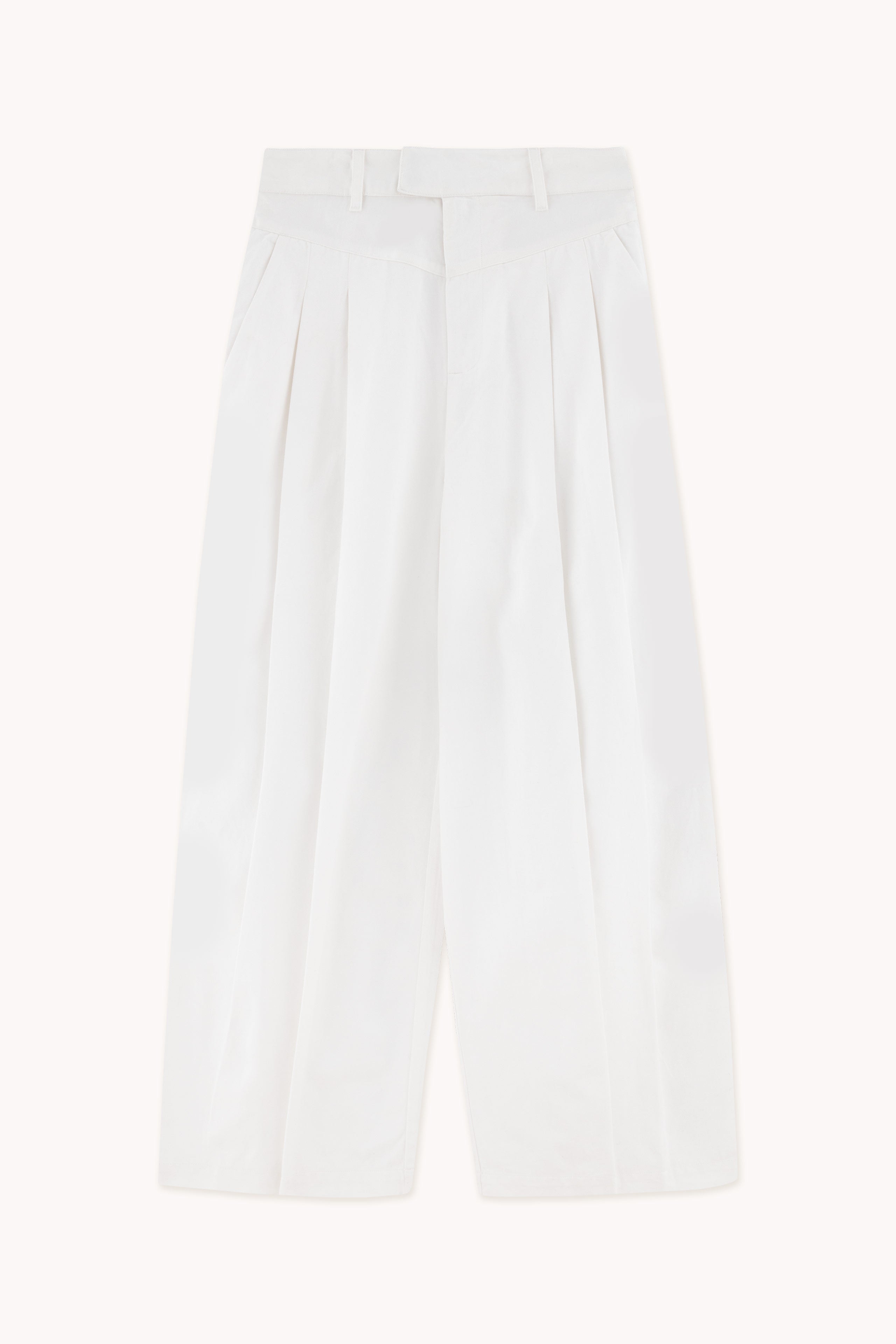 TWILL TROUSERS
