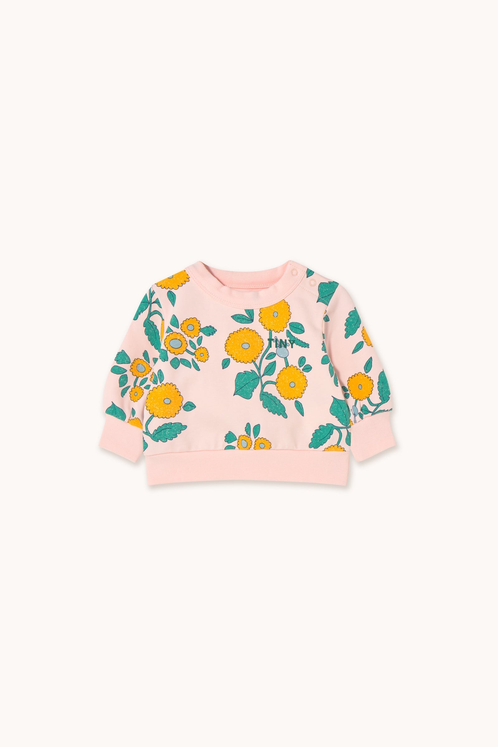 FLOWERS BABY SWEATSHIRT