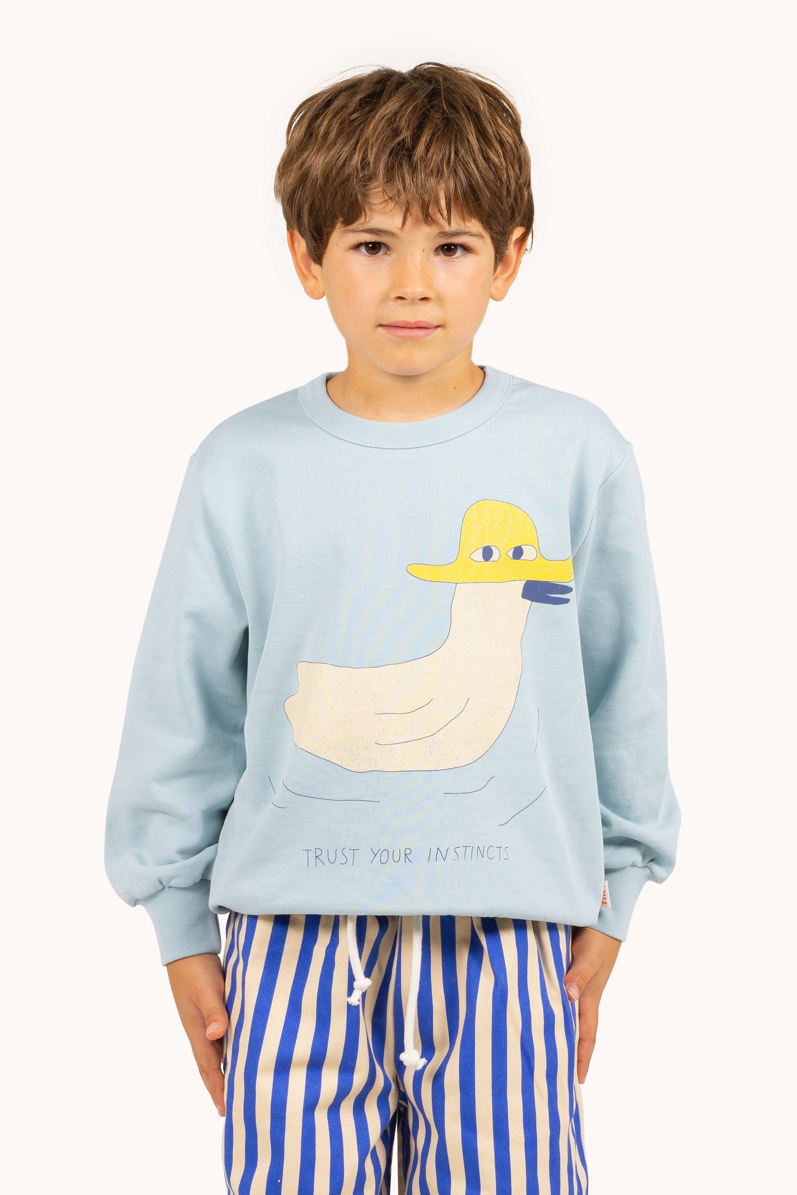 DUCK GRAPHIC SWEATSHIRT