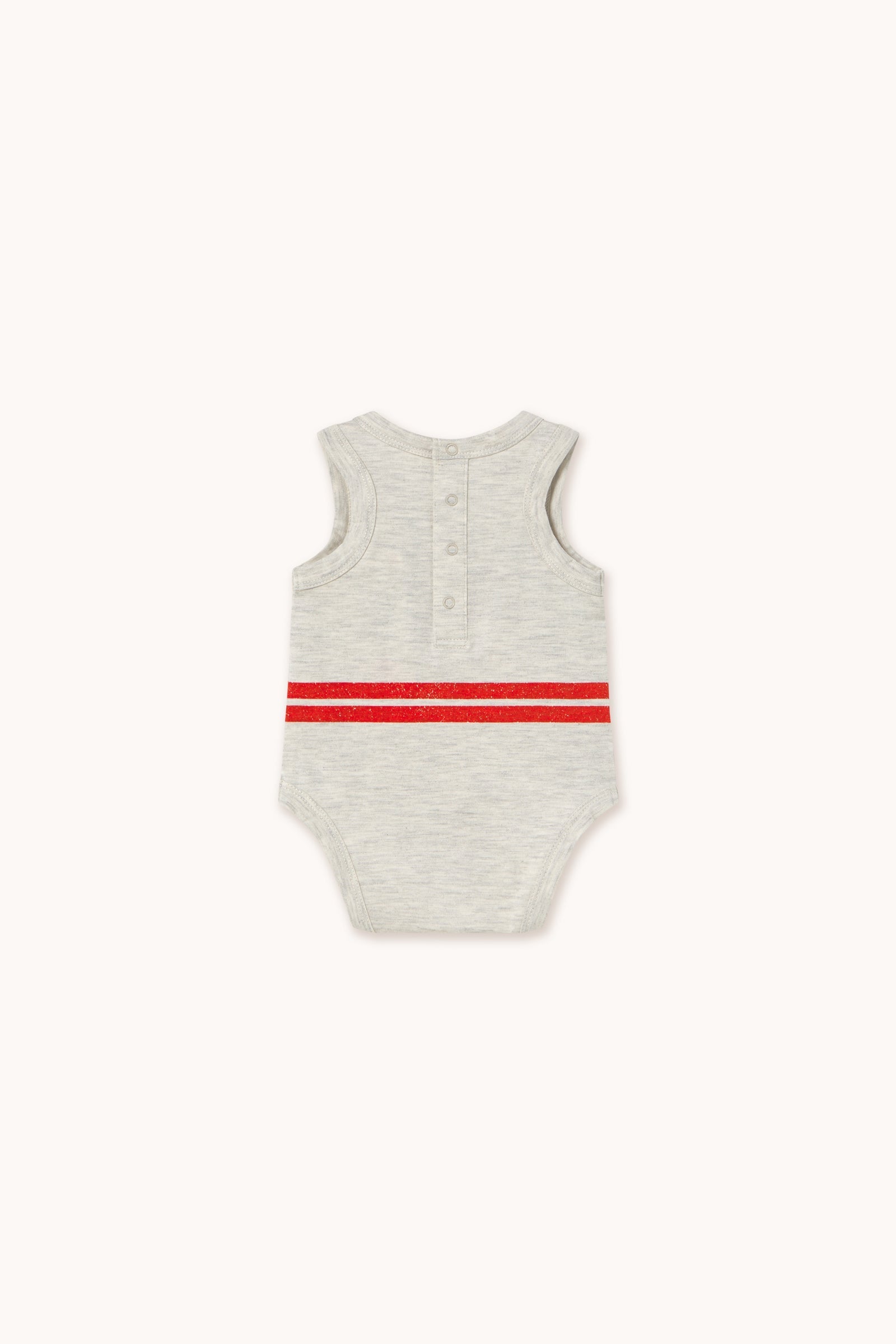 STRIPES SLEEVELESS LOGO BODY
