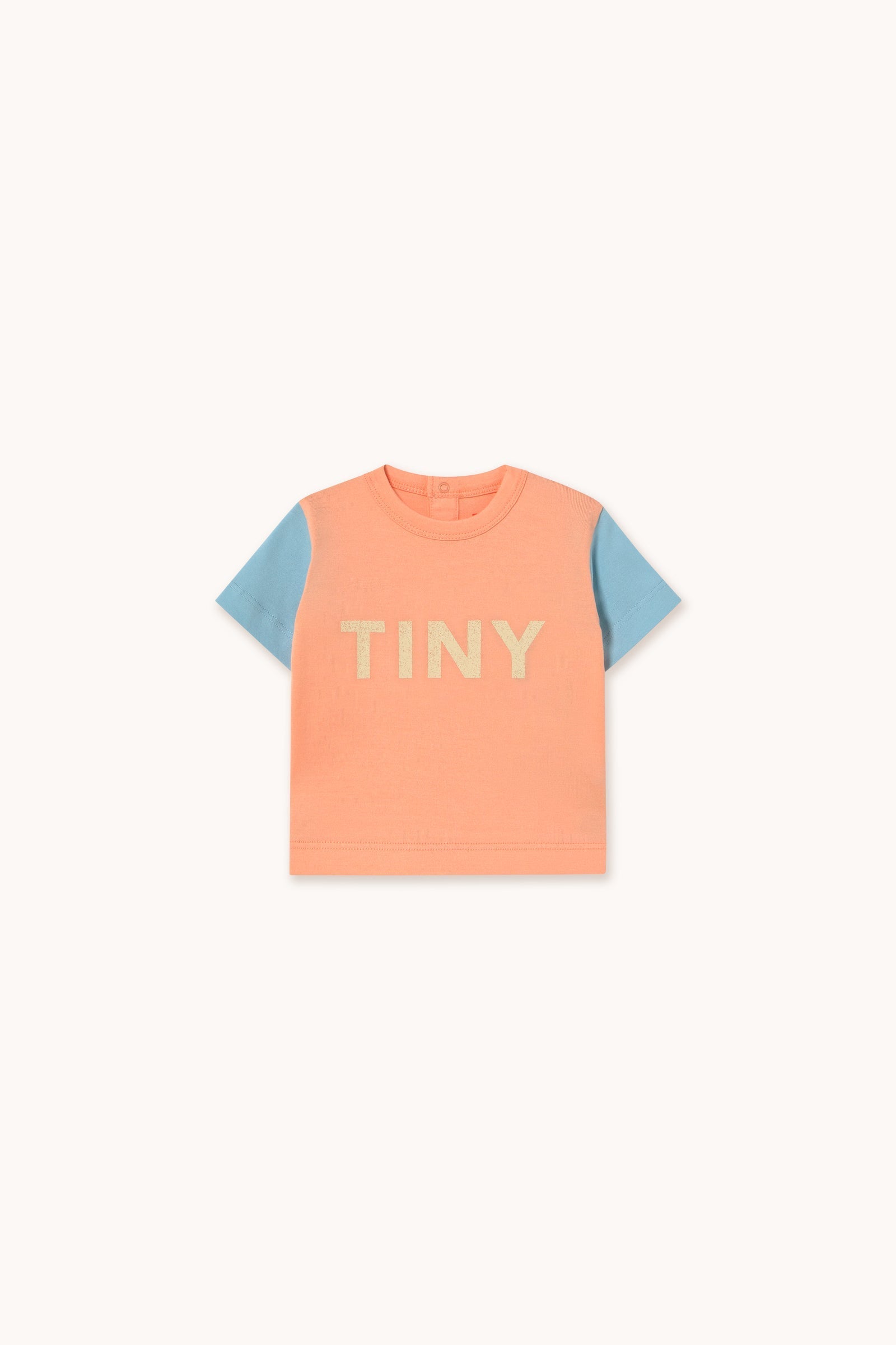 COLOR BLOCK BABY TEE
