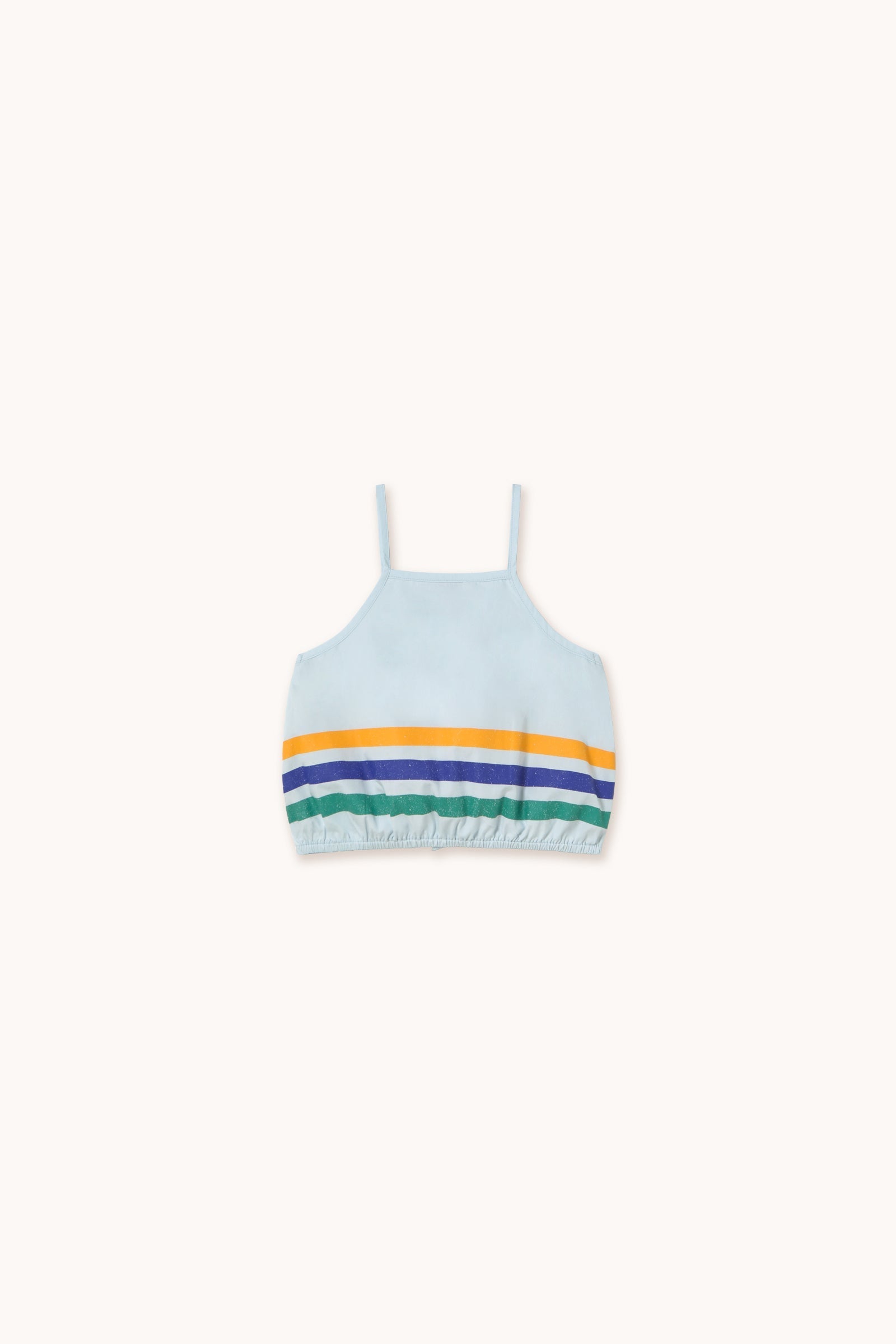 STRIPES MULTICOLOR STRAP BLOUSE
