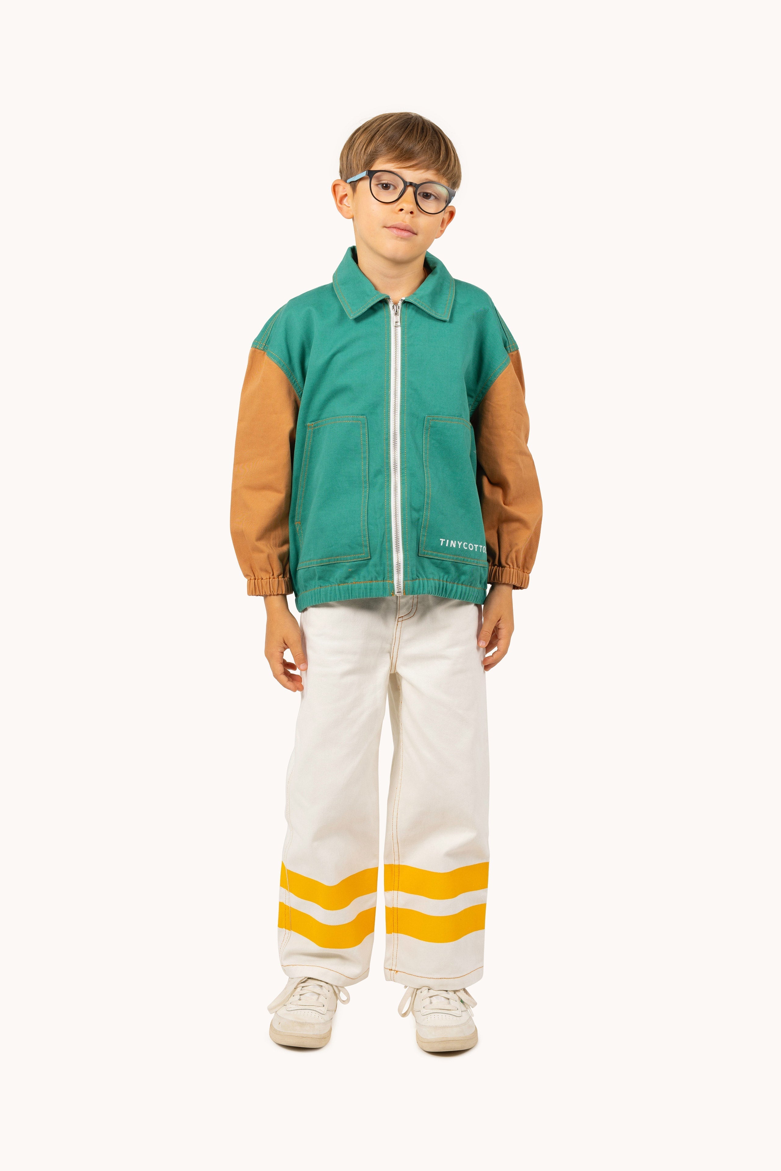 COLOR BLOCKED JACKET