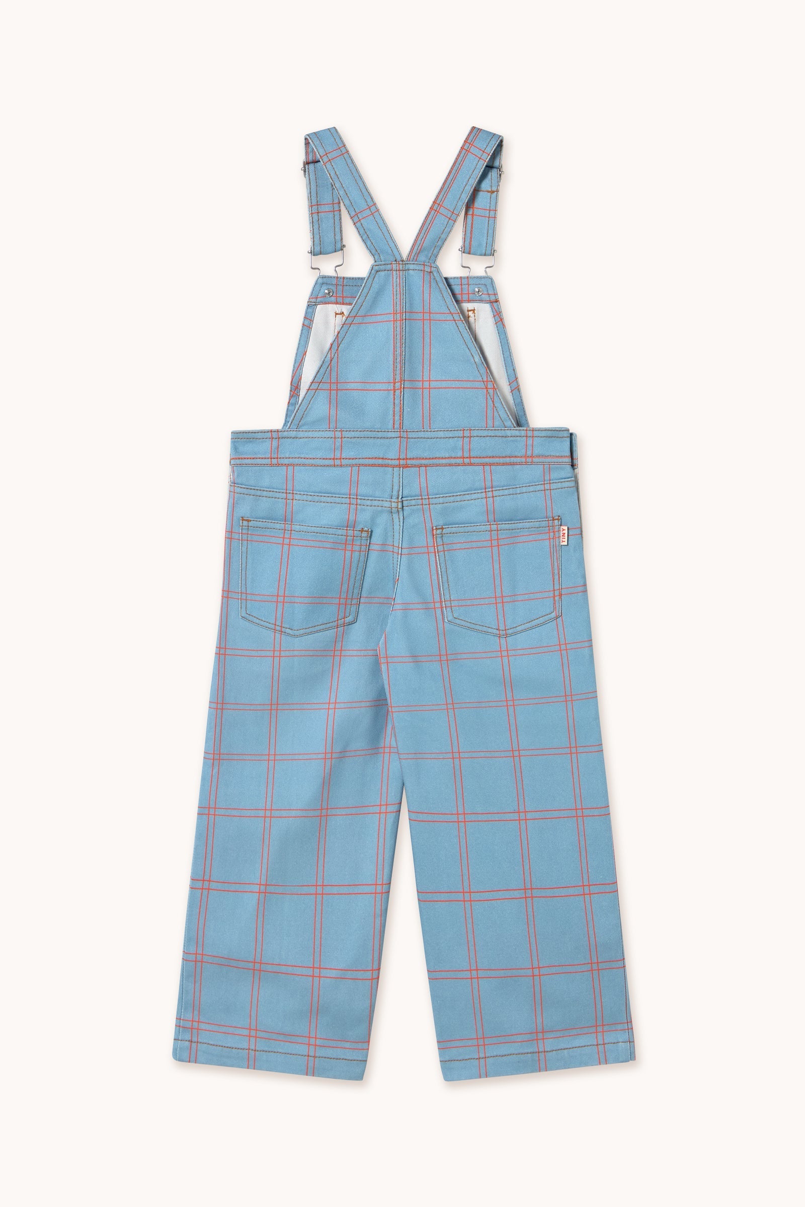 CHECK DUNGAREE