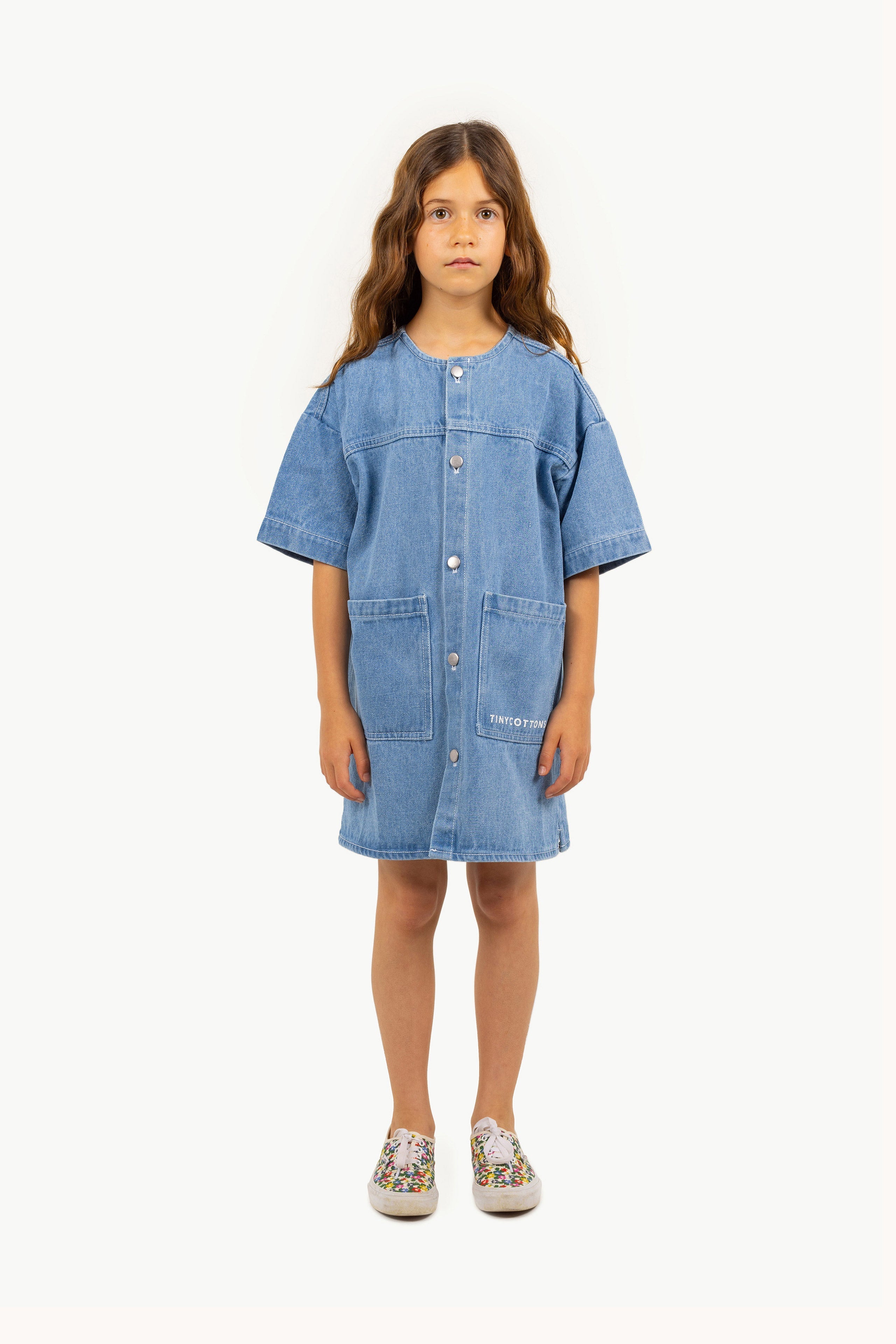 VESTIDO VAQUERO GRÁFICO