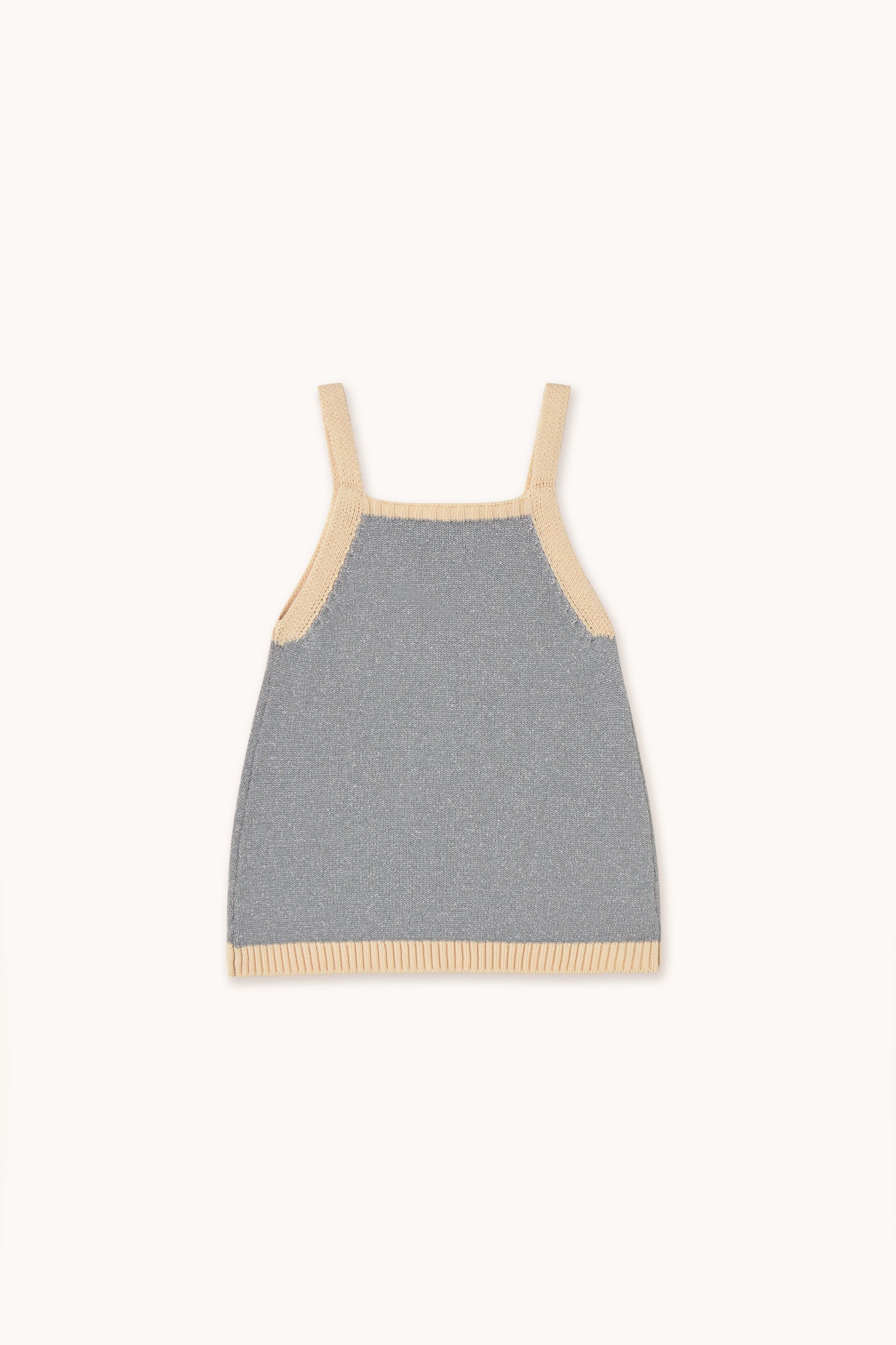 METALLIC KNITTED DRESS