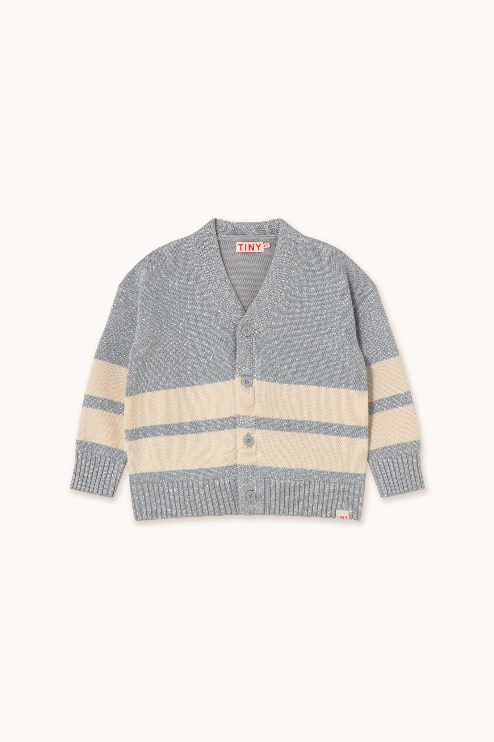 METALLIC CARDIGAN
