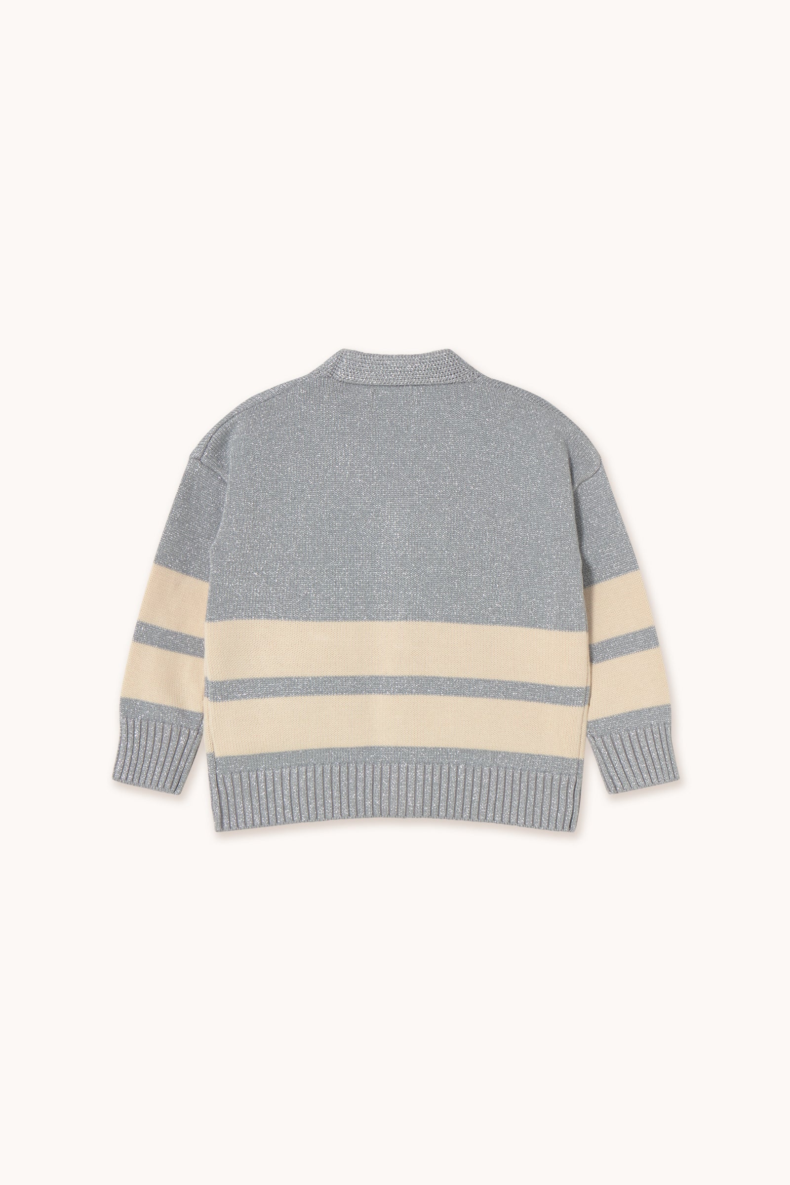 METALLIC CARDIGAN