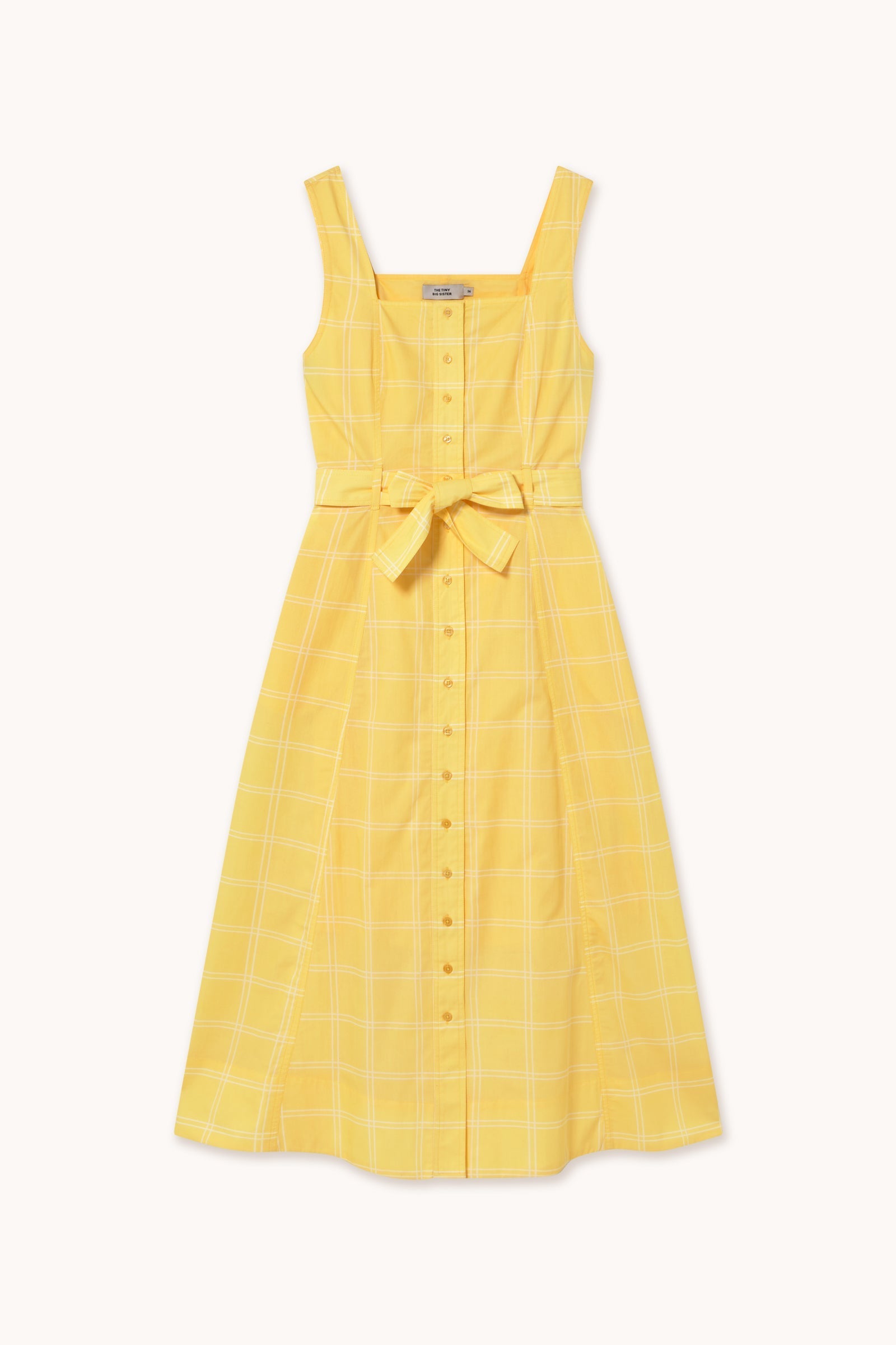 VESTIDO CHECK CUTLINES