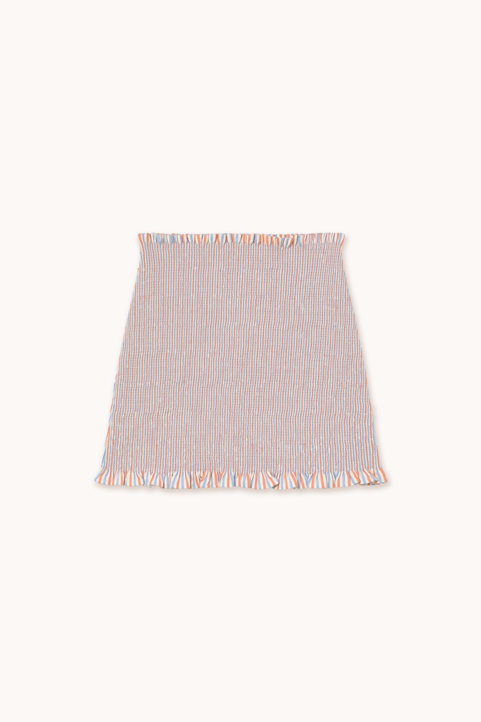 MINIFALDA A RAYAS SMOCK