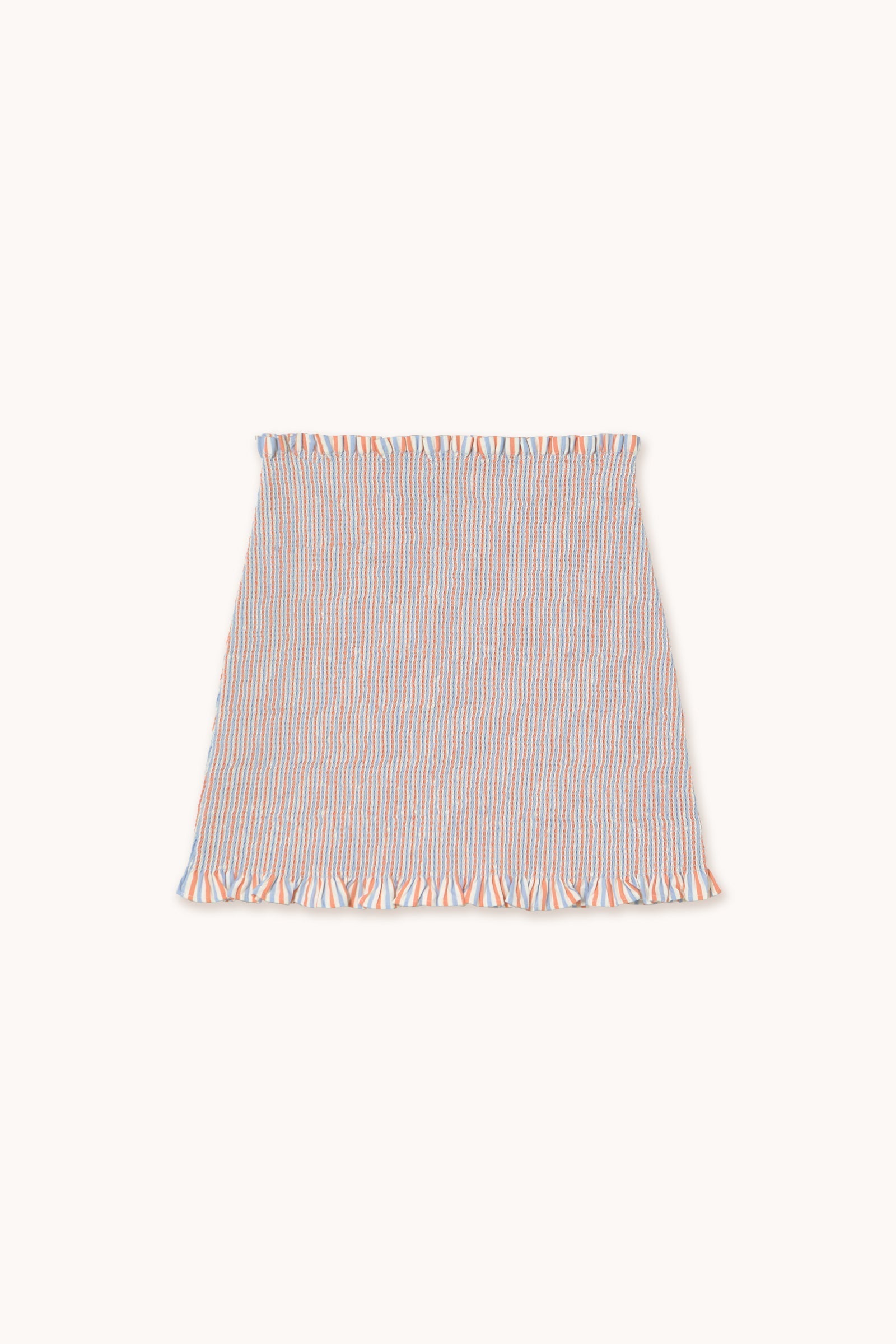 MINIFALDA A RAYAS SMOCK