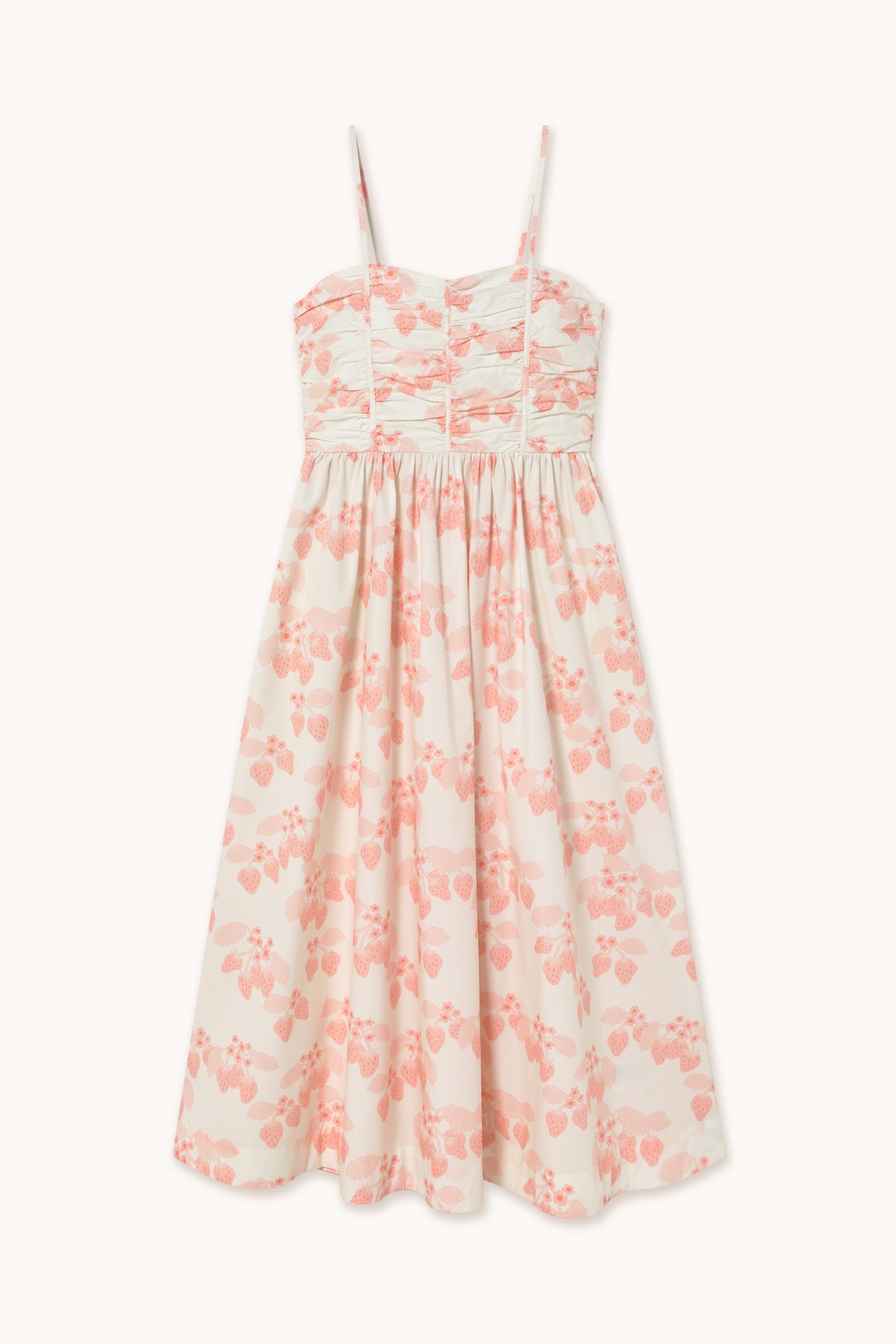 VESTIDO TIRANTES FRESAS