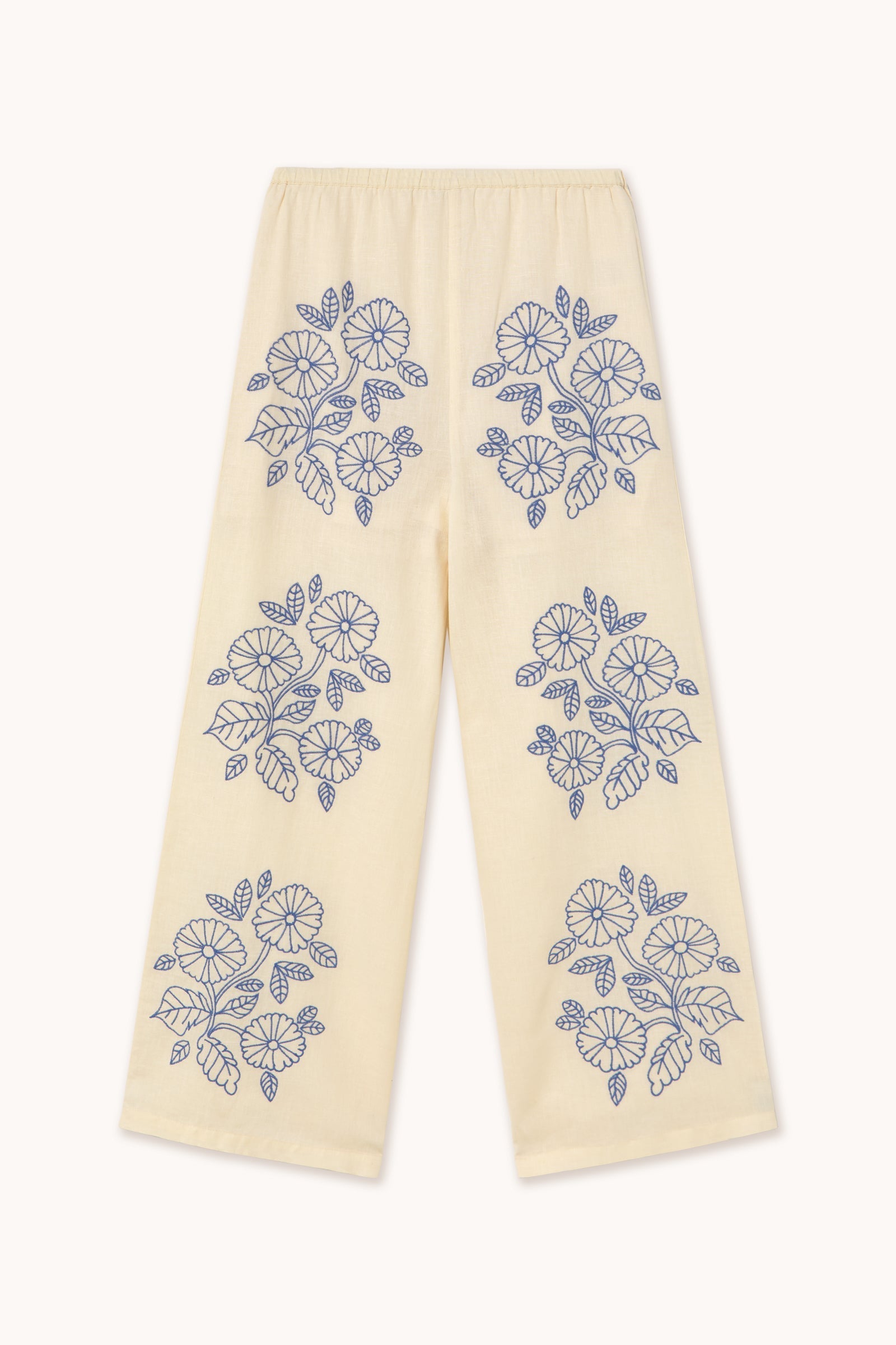 EMBROIDERED TROUSERS