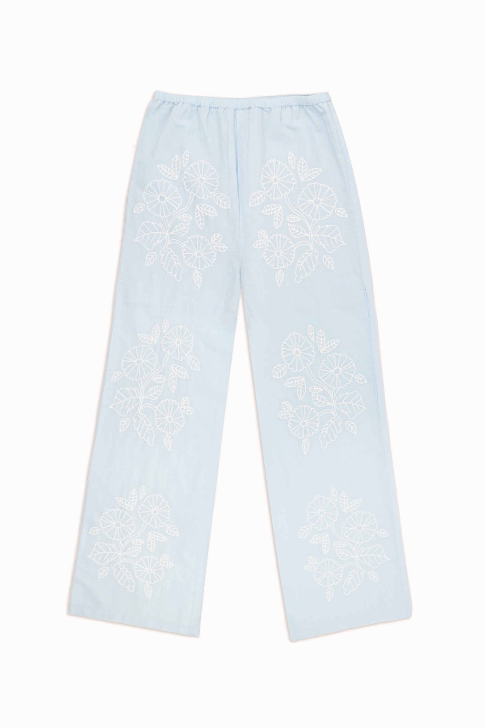 EMBROIDERED TROUSERS