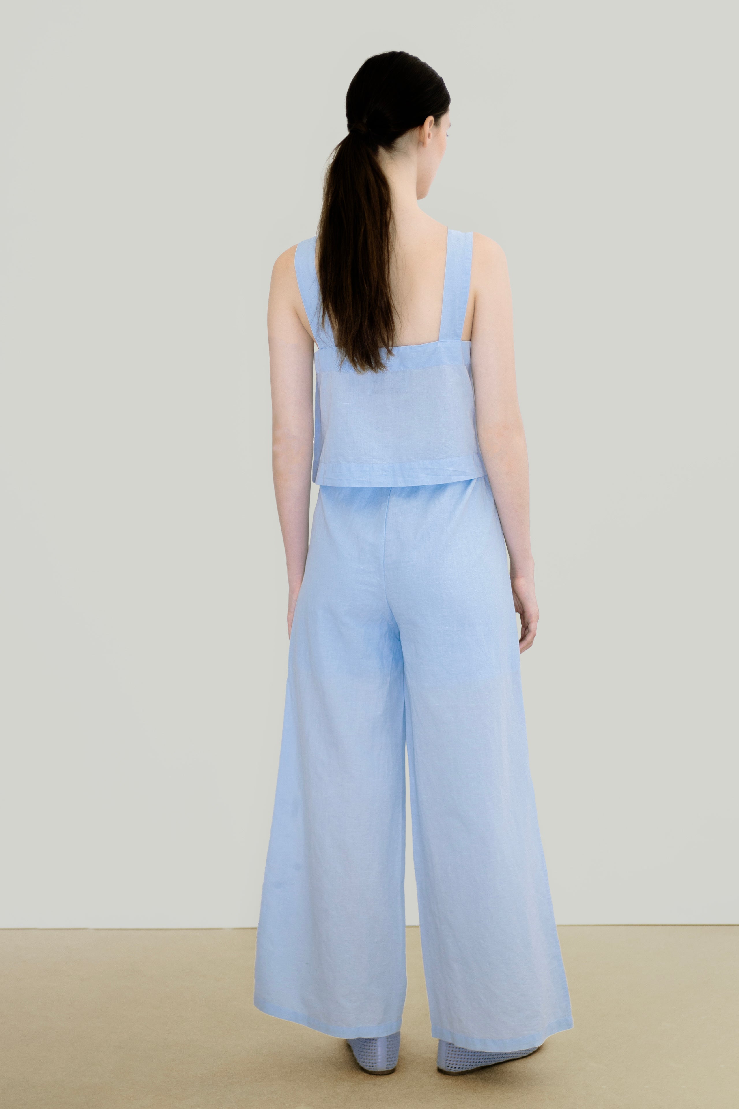 EMBROIDERED TROUSERS