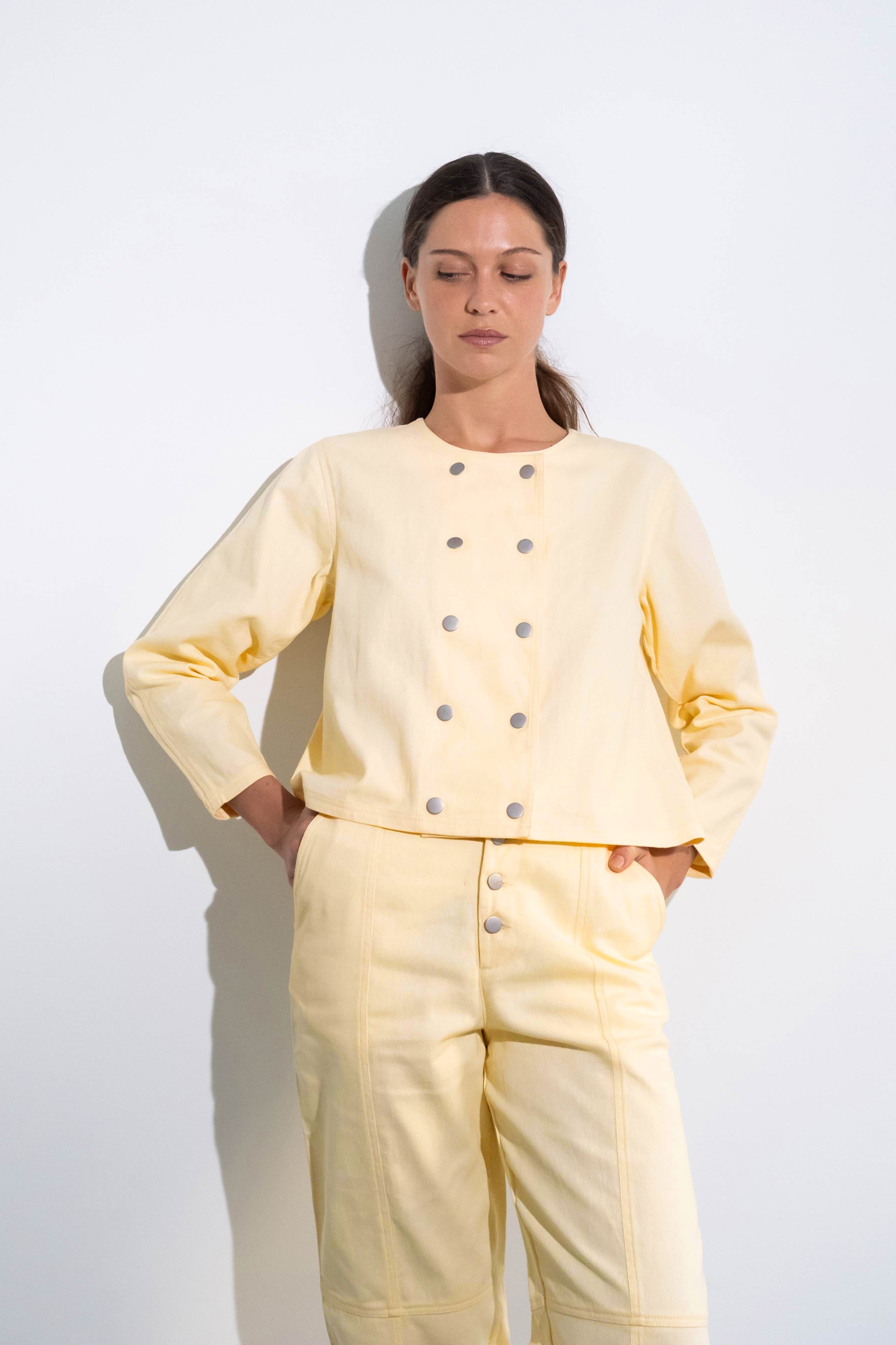 BUTTONED JACKET